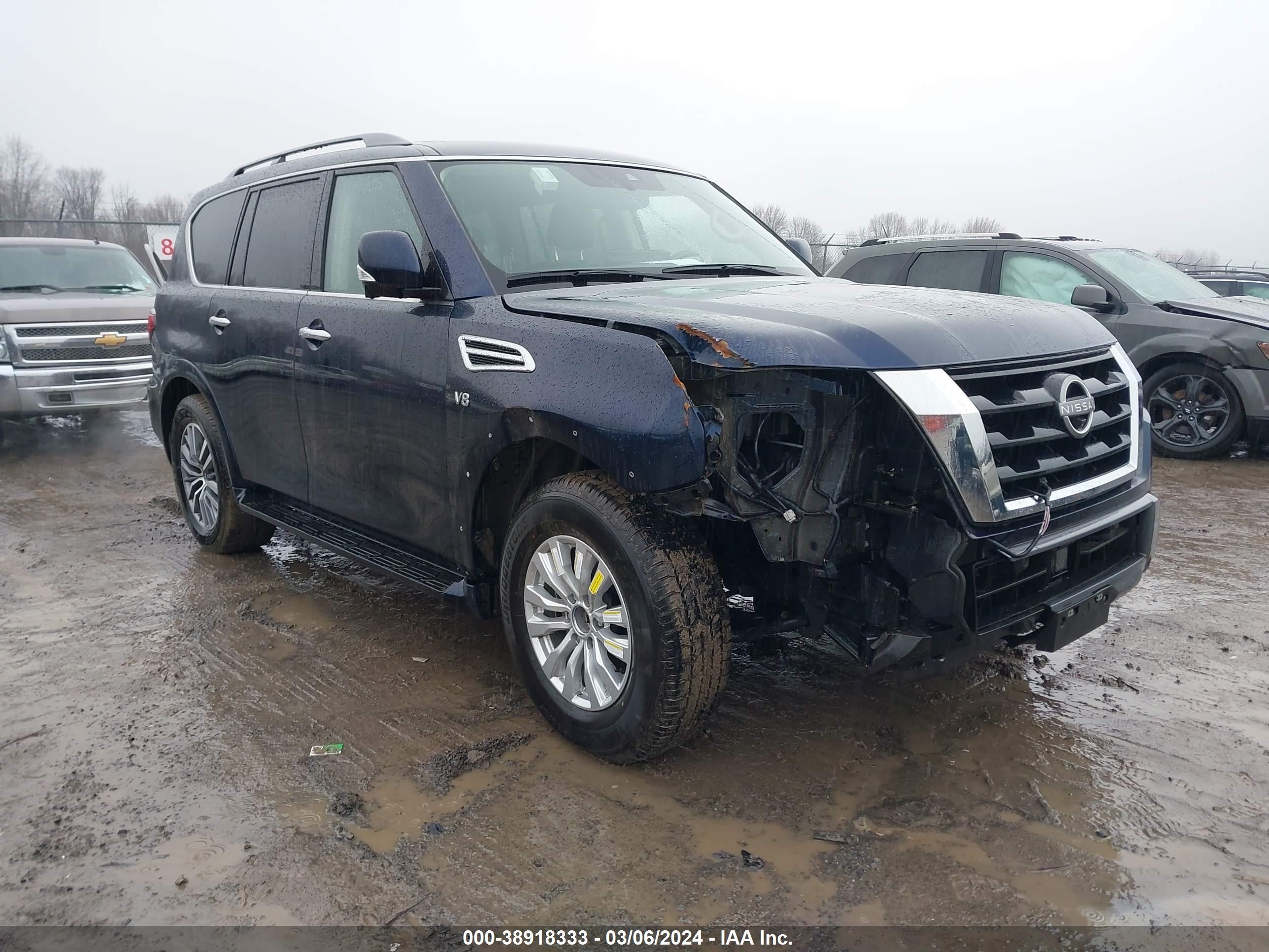 NISSAN ARMADA 2022 jn8ay2ba1n9393416