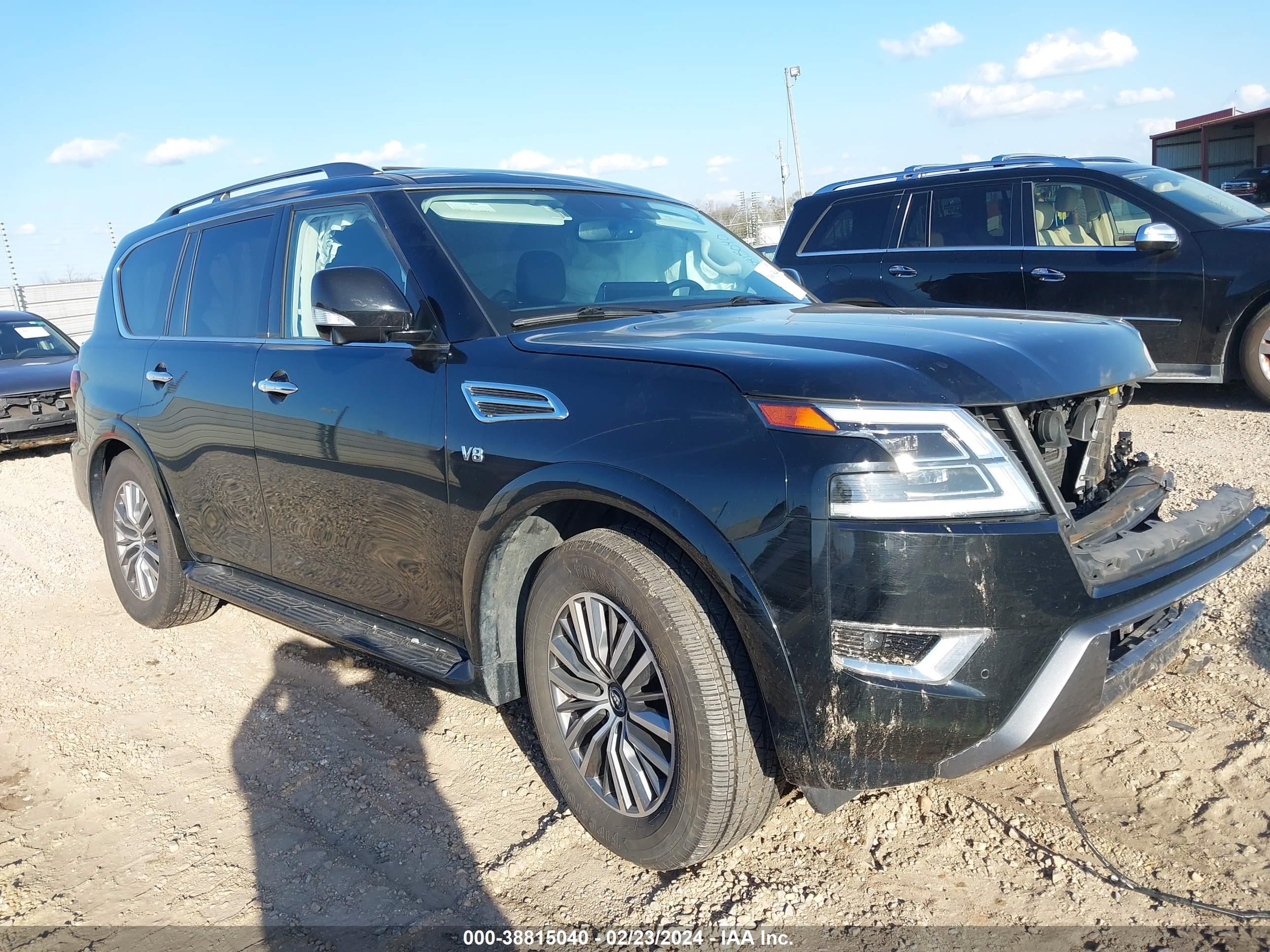 NISSAN ARMADA 2021 jn8ay2ba5m9371031