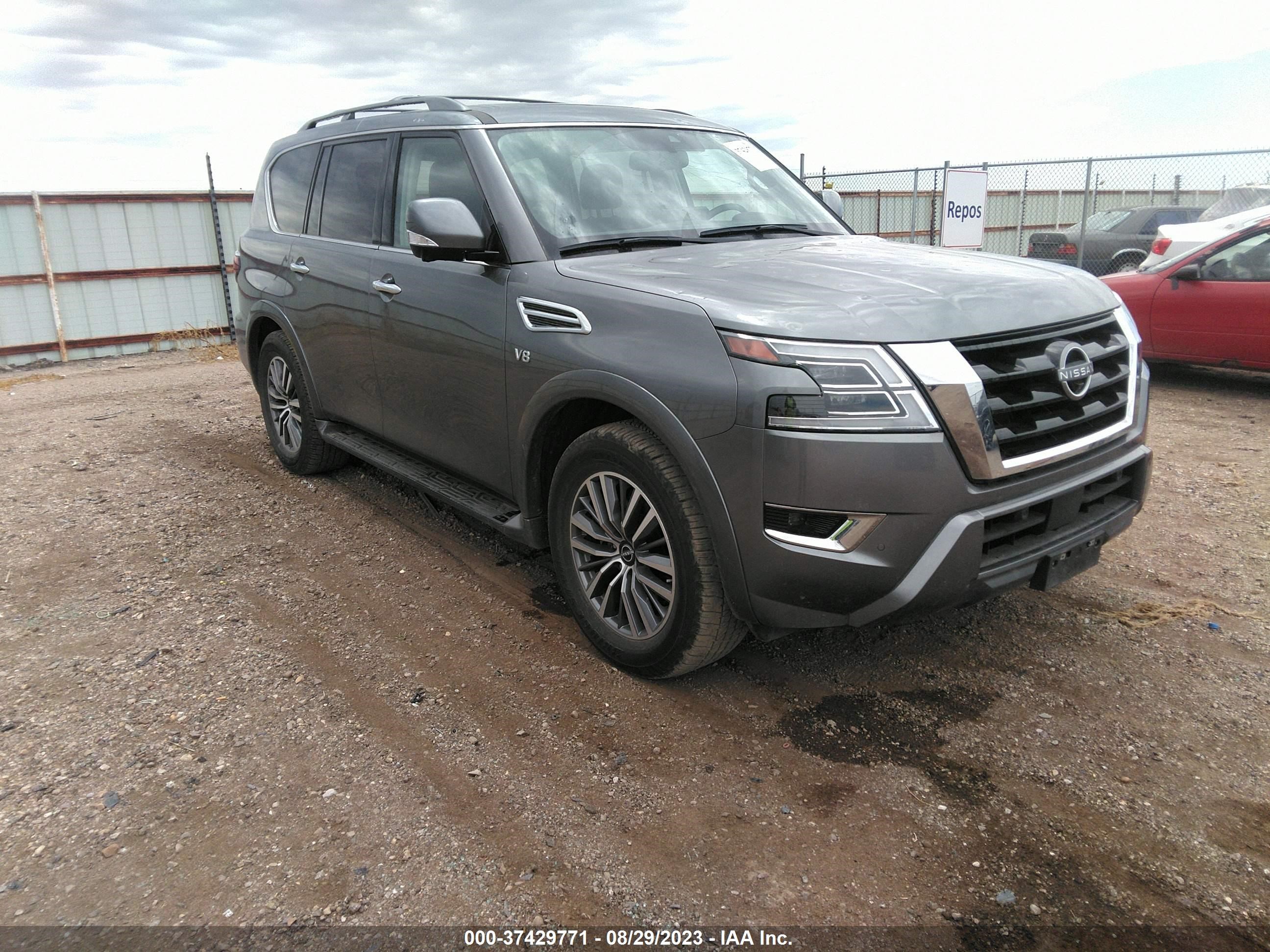 NISSAN ARMADA 2022 jn8ay2bd1n9676540