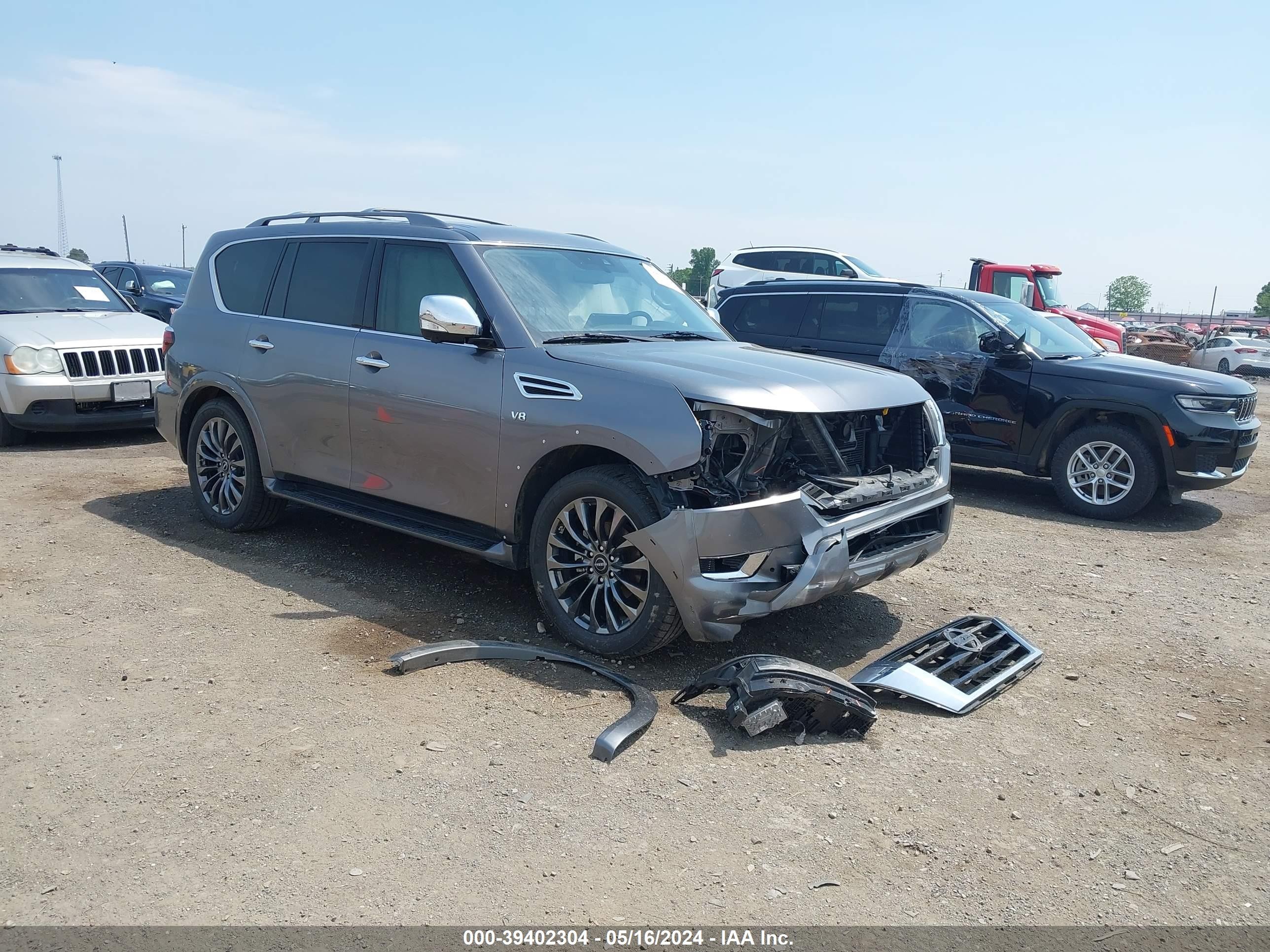 NISSAN ARMADA 2022 jn8ay2da0n9391587