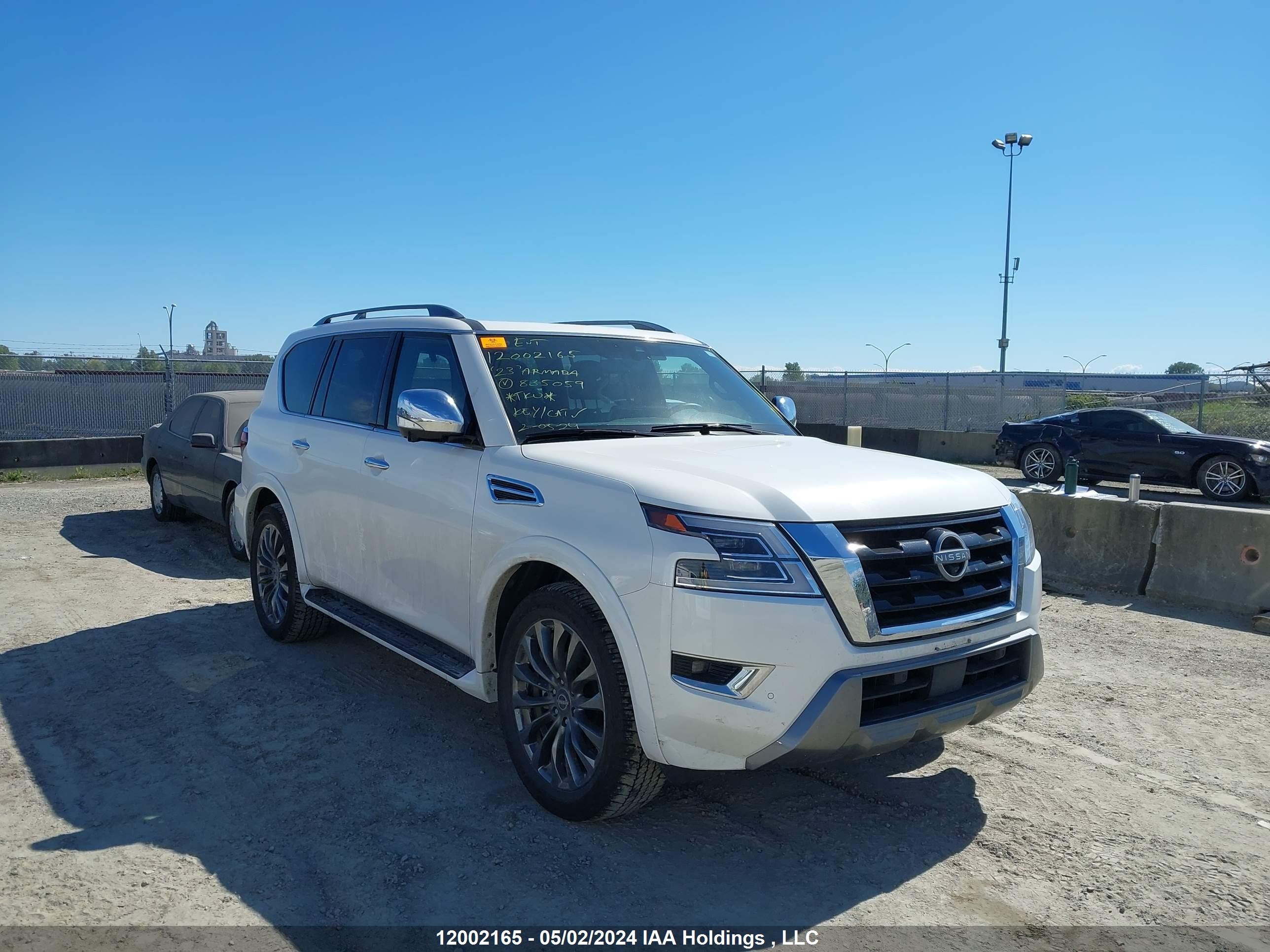 NISSAN ARMADA 2023 jn8ay2db0p9835059