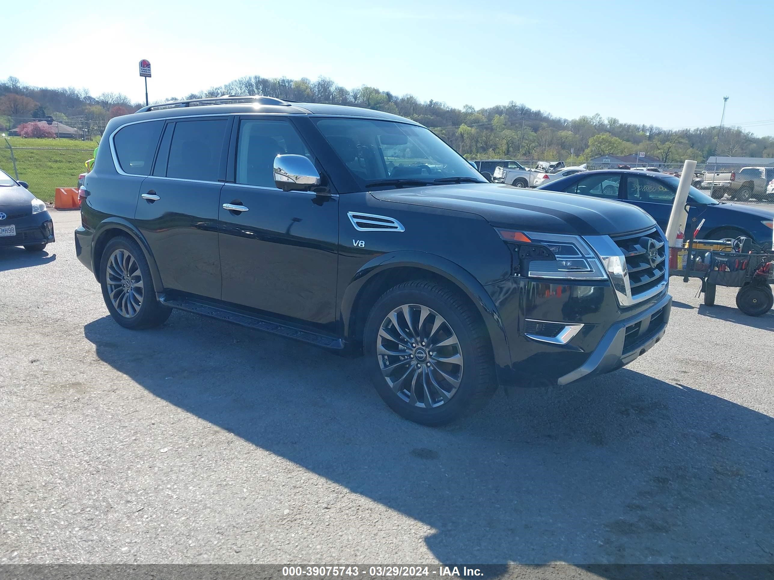 NISSAN ARMADA 2021 jn8ay2db6m9791502