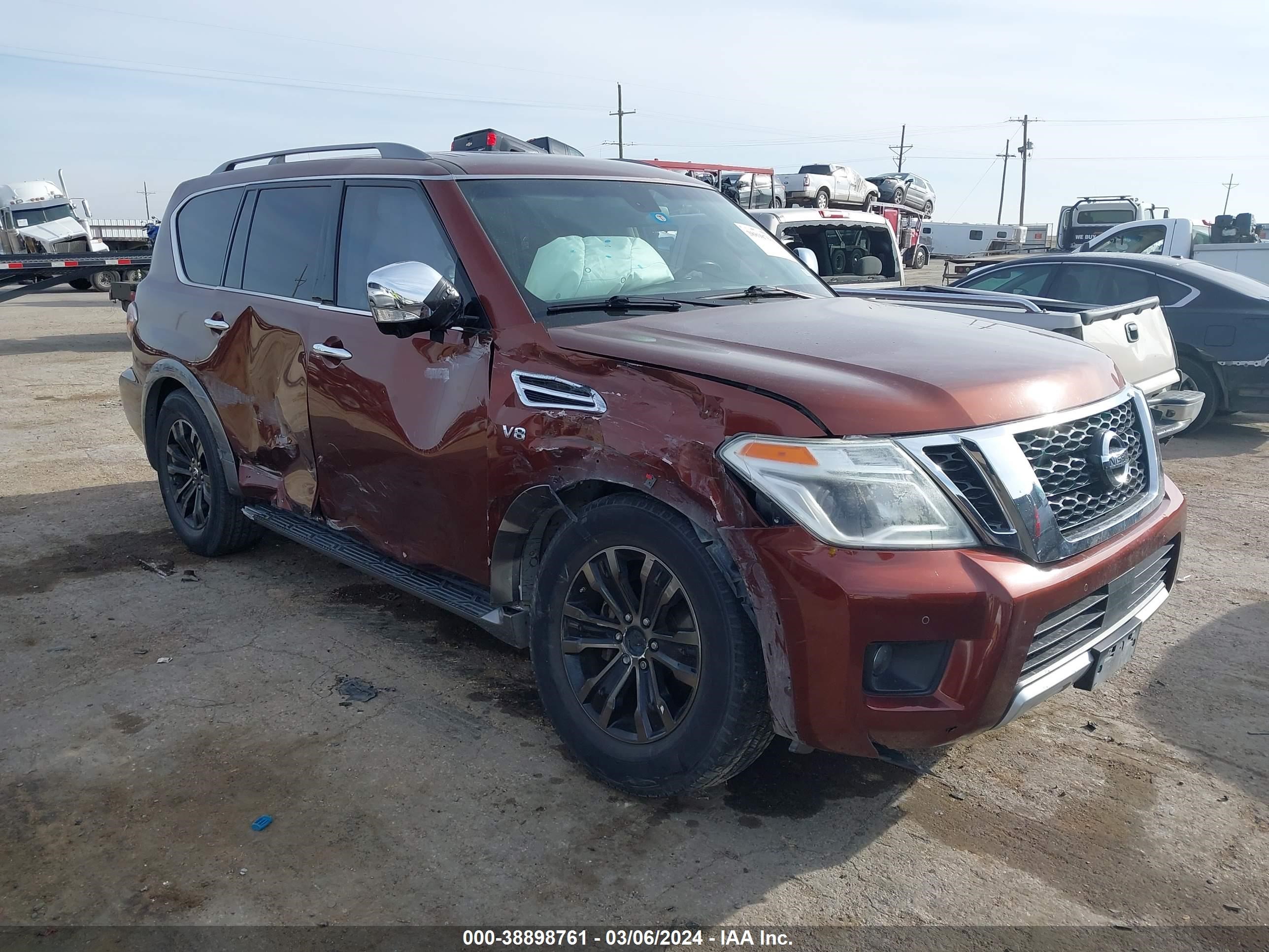 NISSAN ARMADA 2017 jn8ay2nc0h9500201