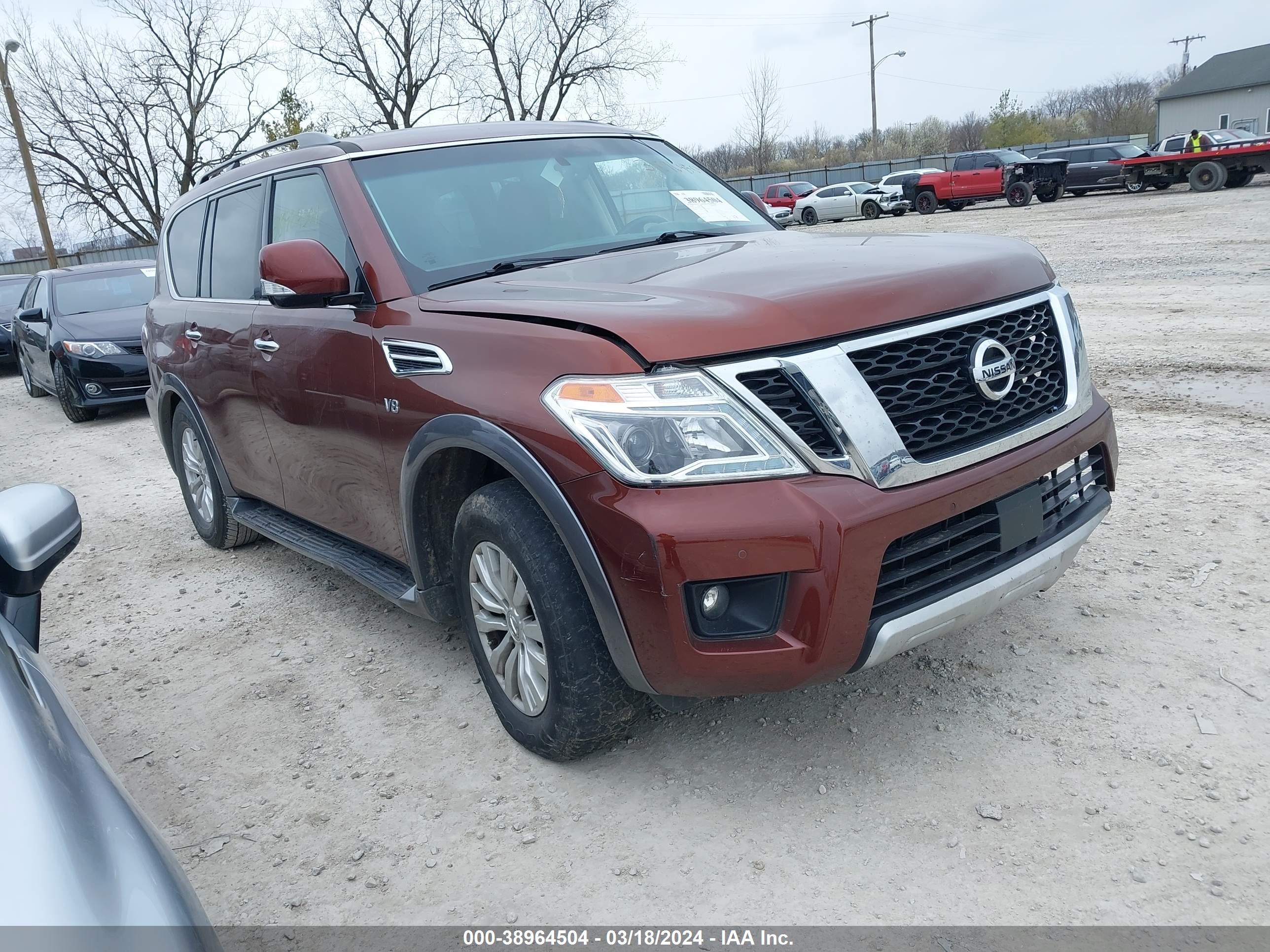 NISSAN ARMADA 2018 jn8ay2nc1j9551339