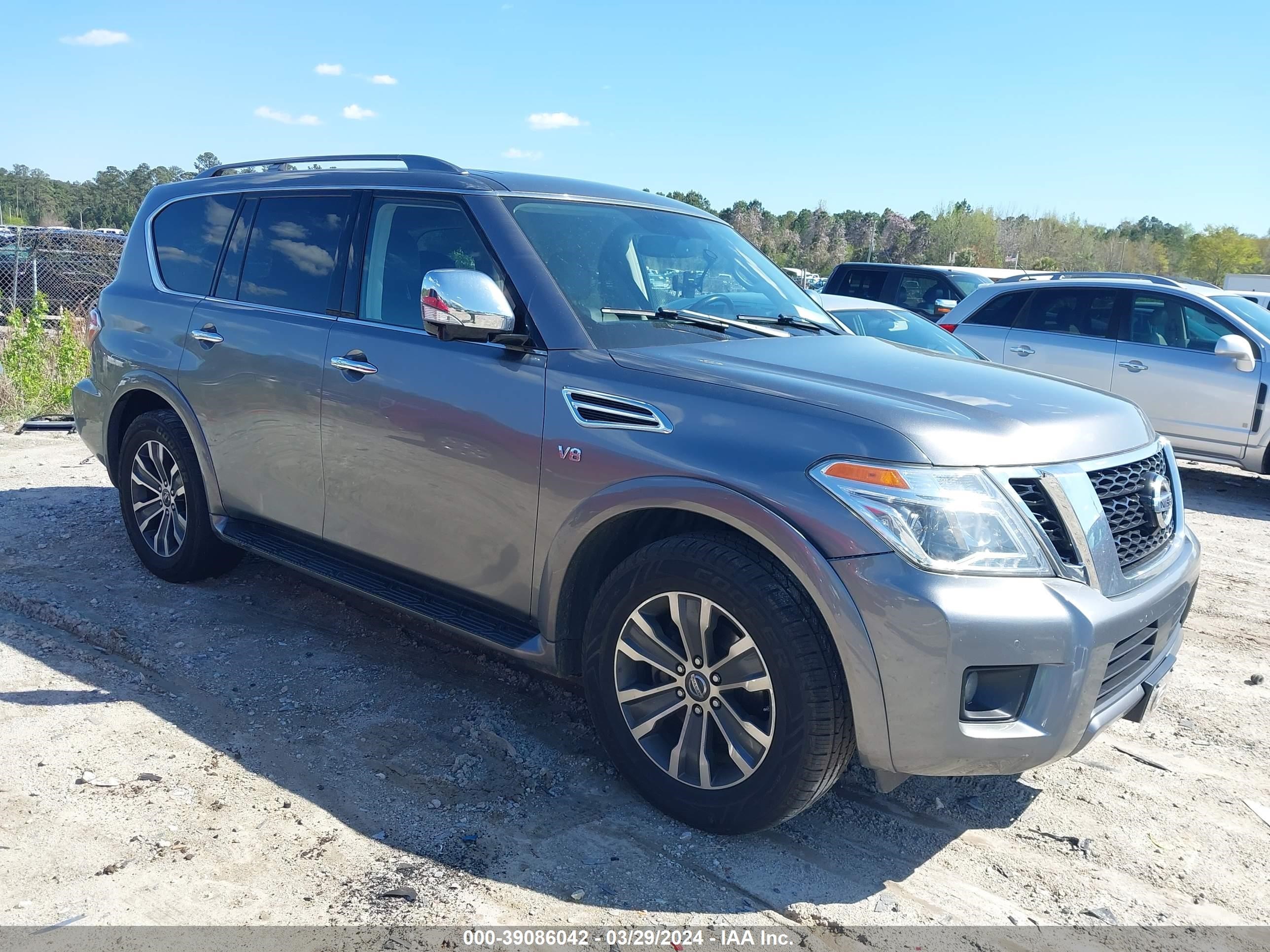 NISSAN ARMADA 2019 jn8ay2nc1k9582351