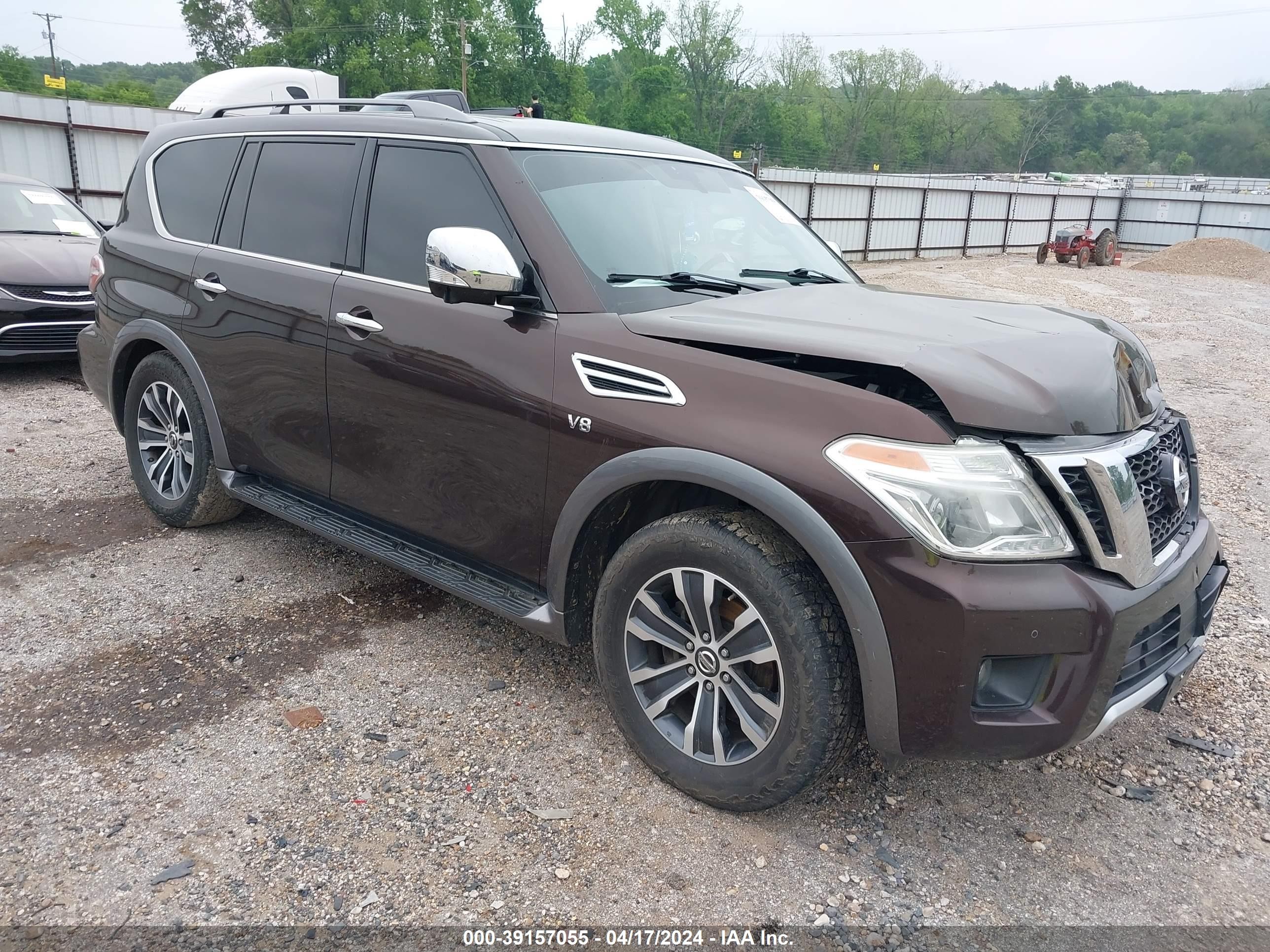 NISSAN ARMADA 2018 jn8ay2nc2j9550667