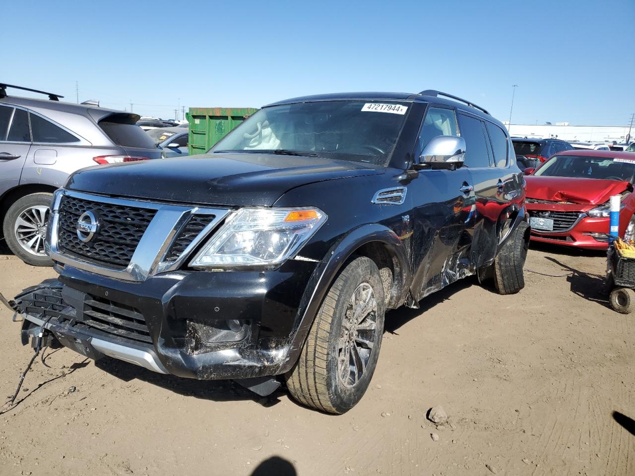 NISSAN ARMADA 2018 jn8ay2nc2j9558185