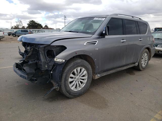 NISSAN ARMADA SV 2017 jn8ay2nc4h9508205