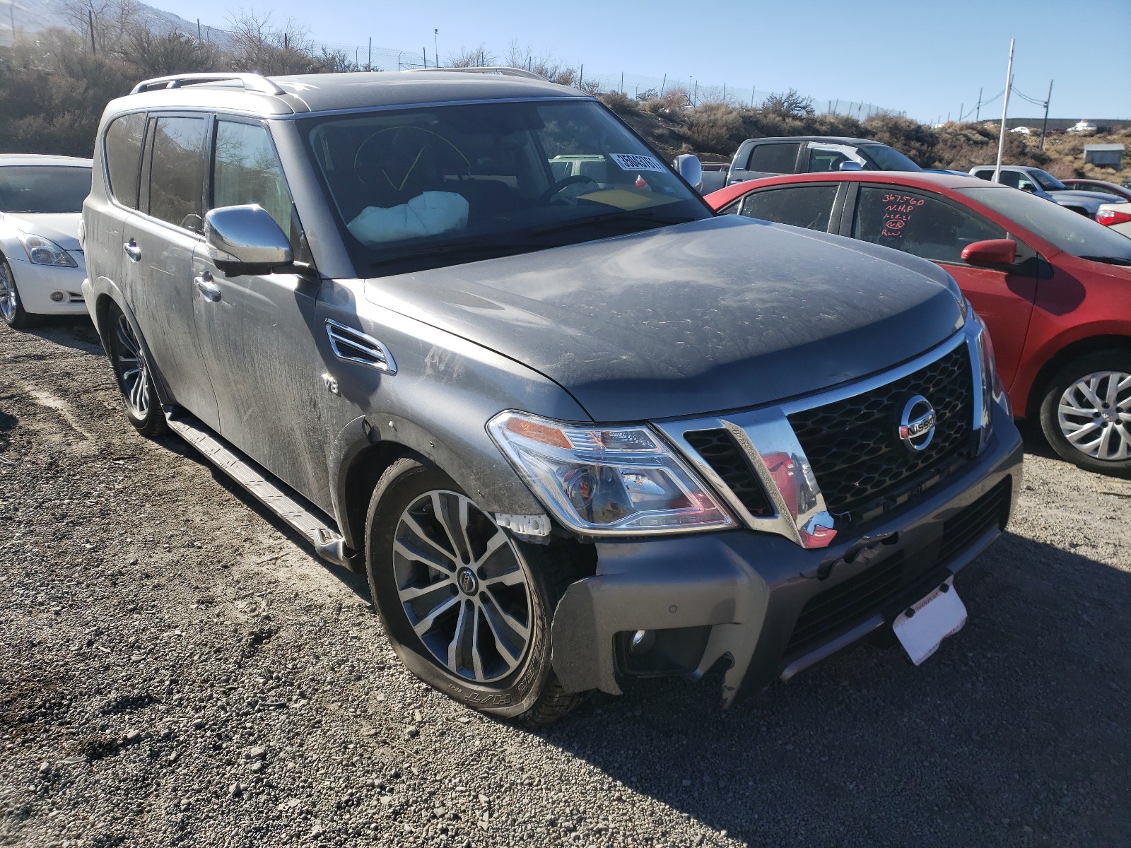 NISSAN ARMADA SV 2020 jn8ay2nc7l9618254