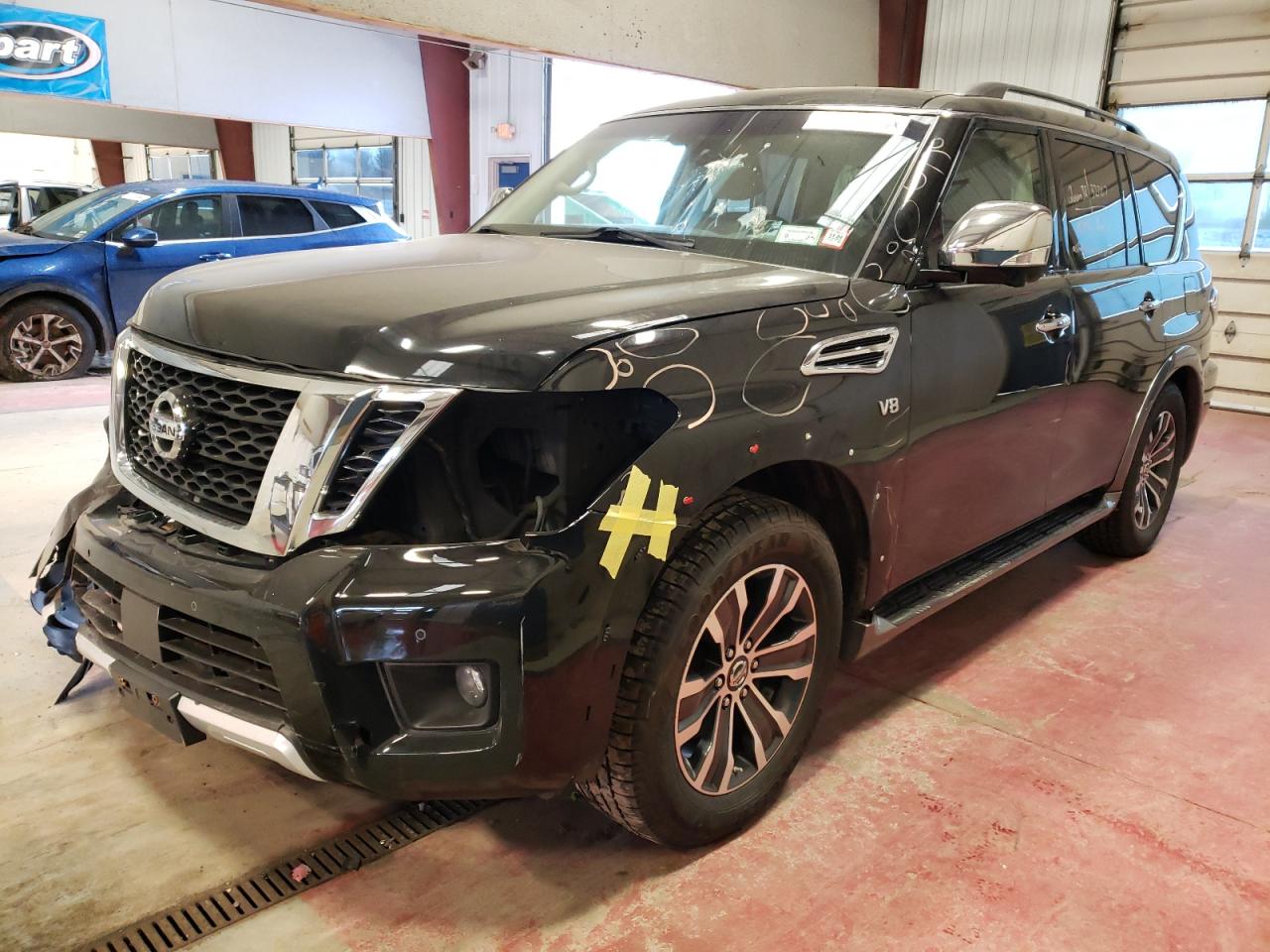 NISSAN ARMADA 2017 jn8ay2nc9h9502836