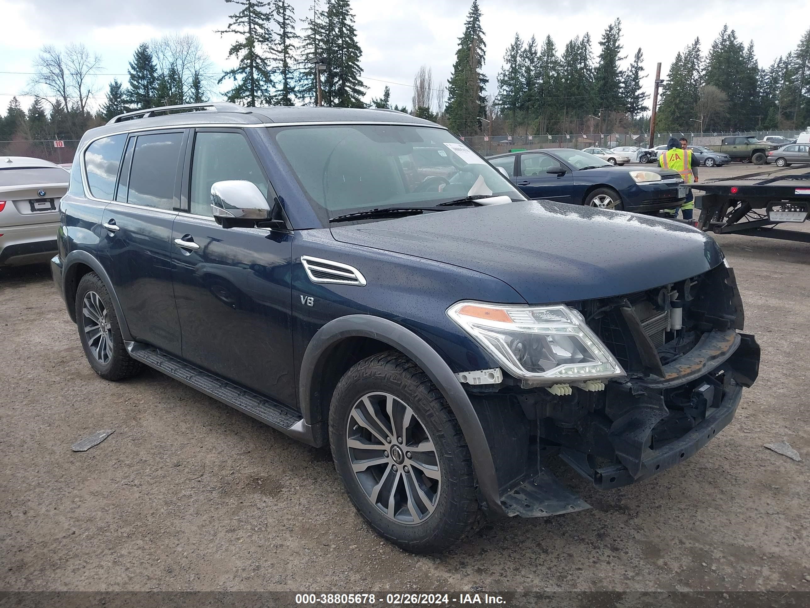 NISSAN ARMADA 2020 jn8ay2nd0l9109535