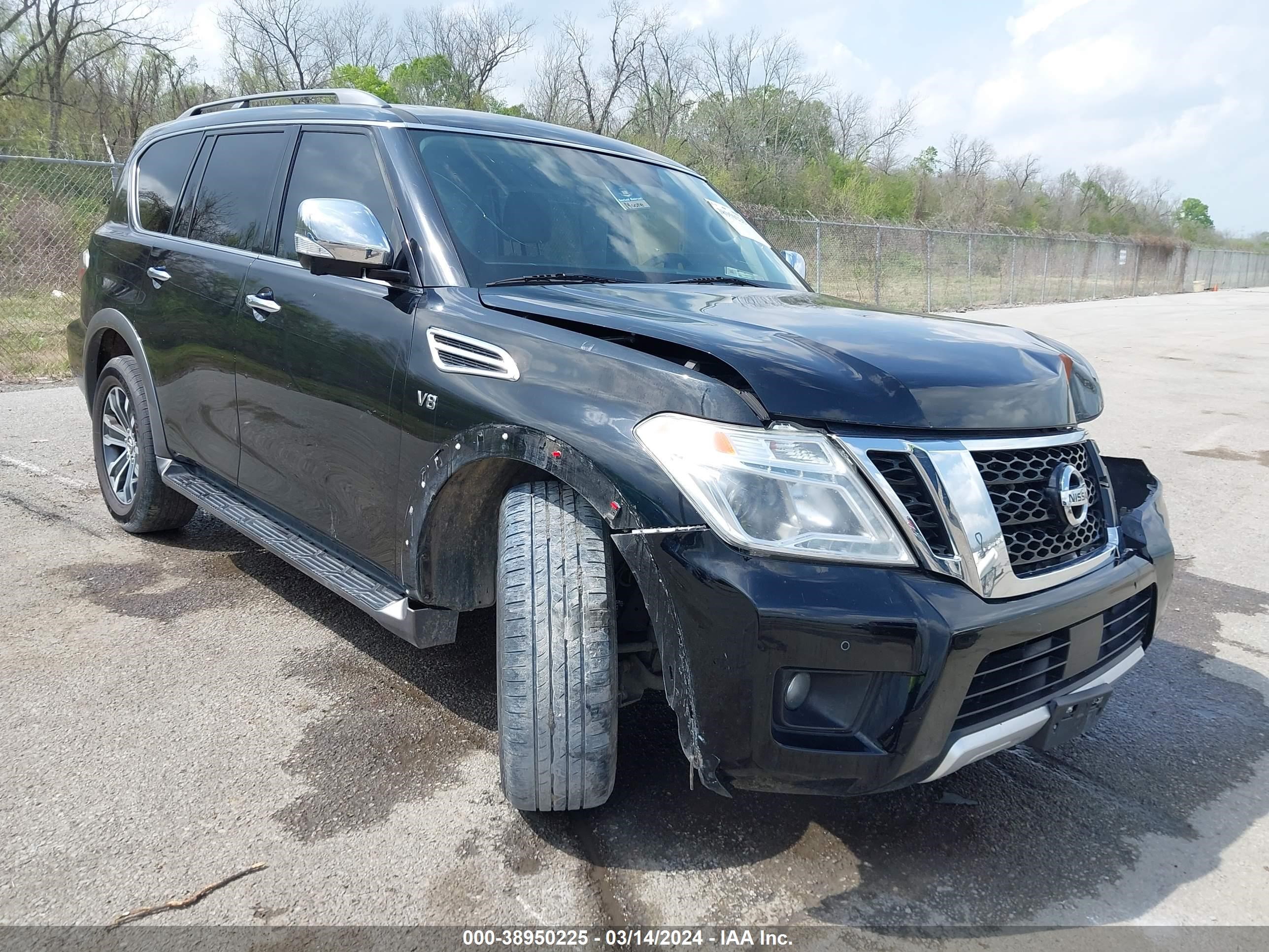 NISSAN ARMADA 2018 jn8ay2nd2j9050453