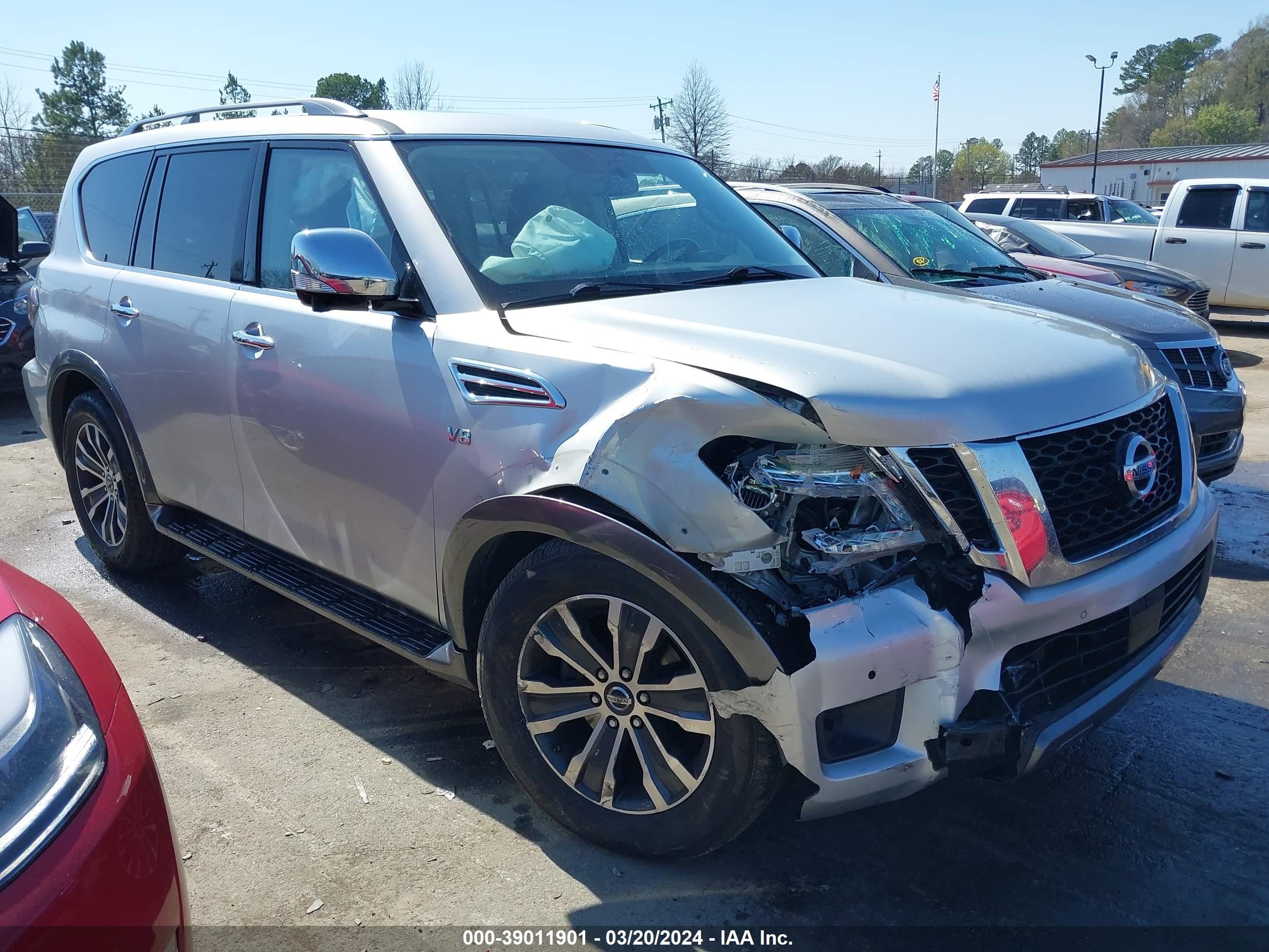 NISSAN ARMADA 2020 jn8ay2nd2l9106720