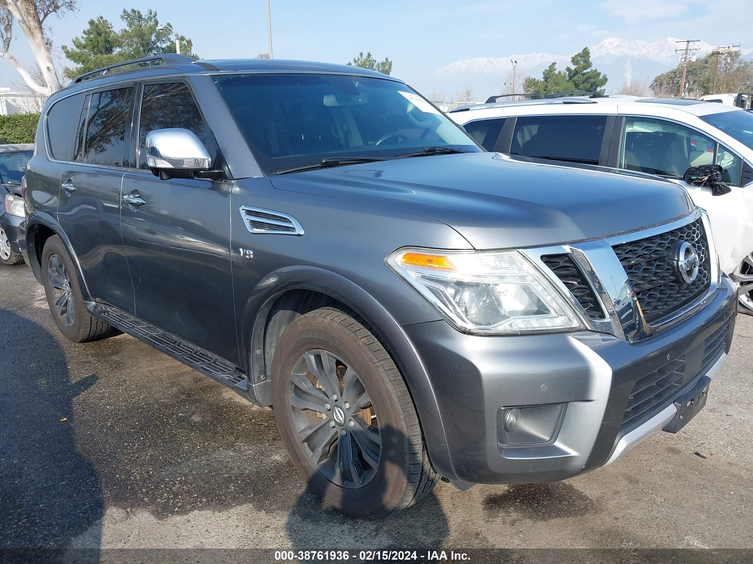 NISSAN ARMADA 2017 jn8ay2nd3h9002437