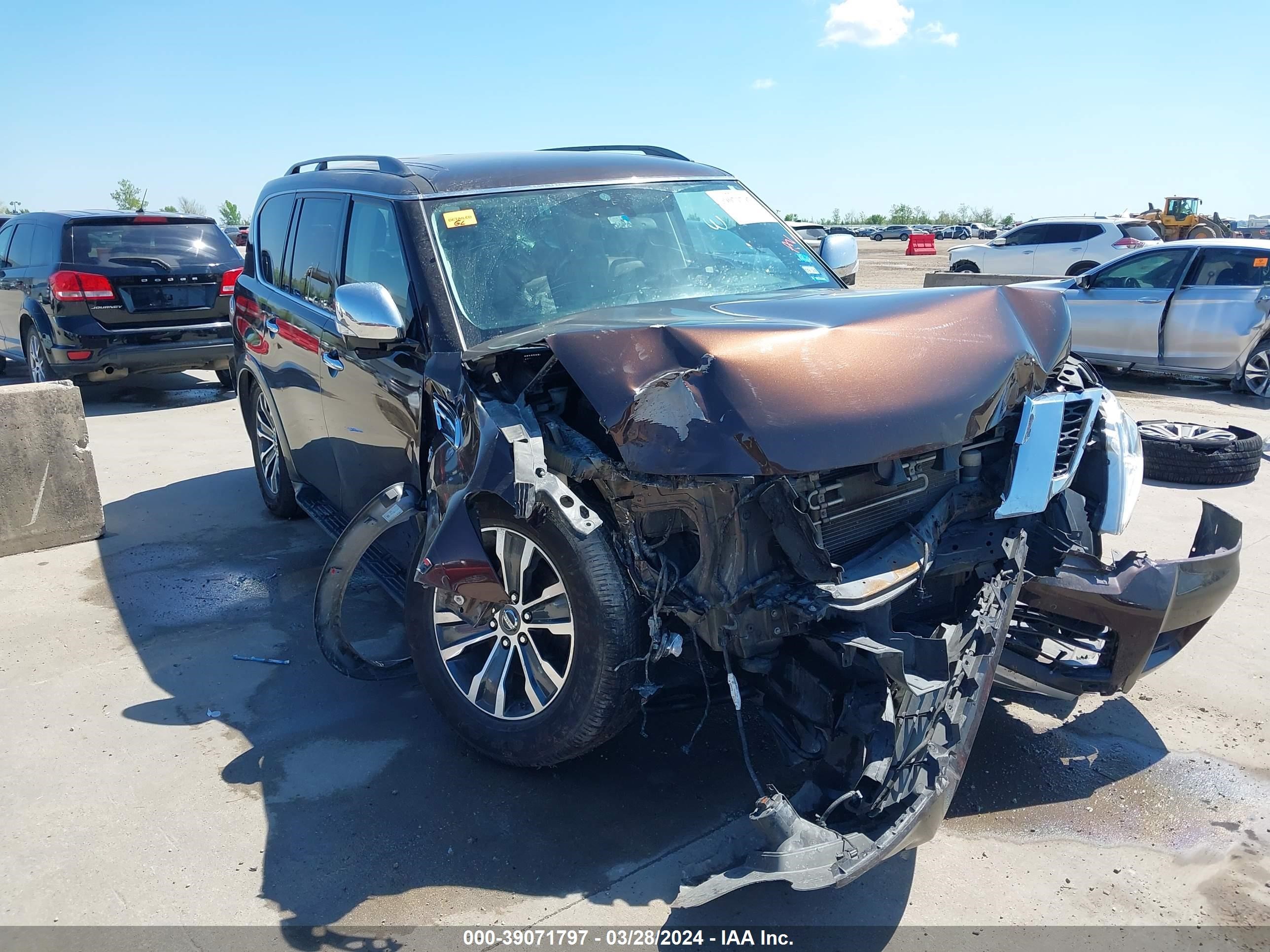 NISSAN ARMADA 2018 jn8ay2nd3j9053393