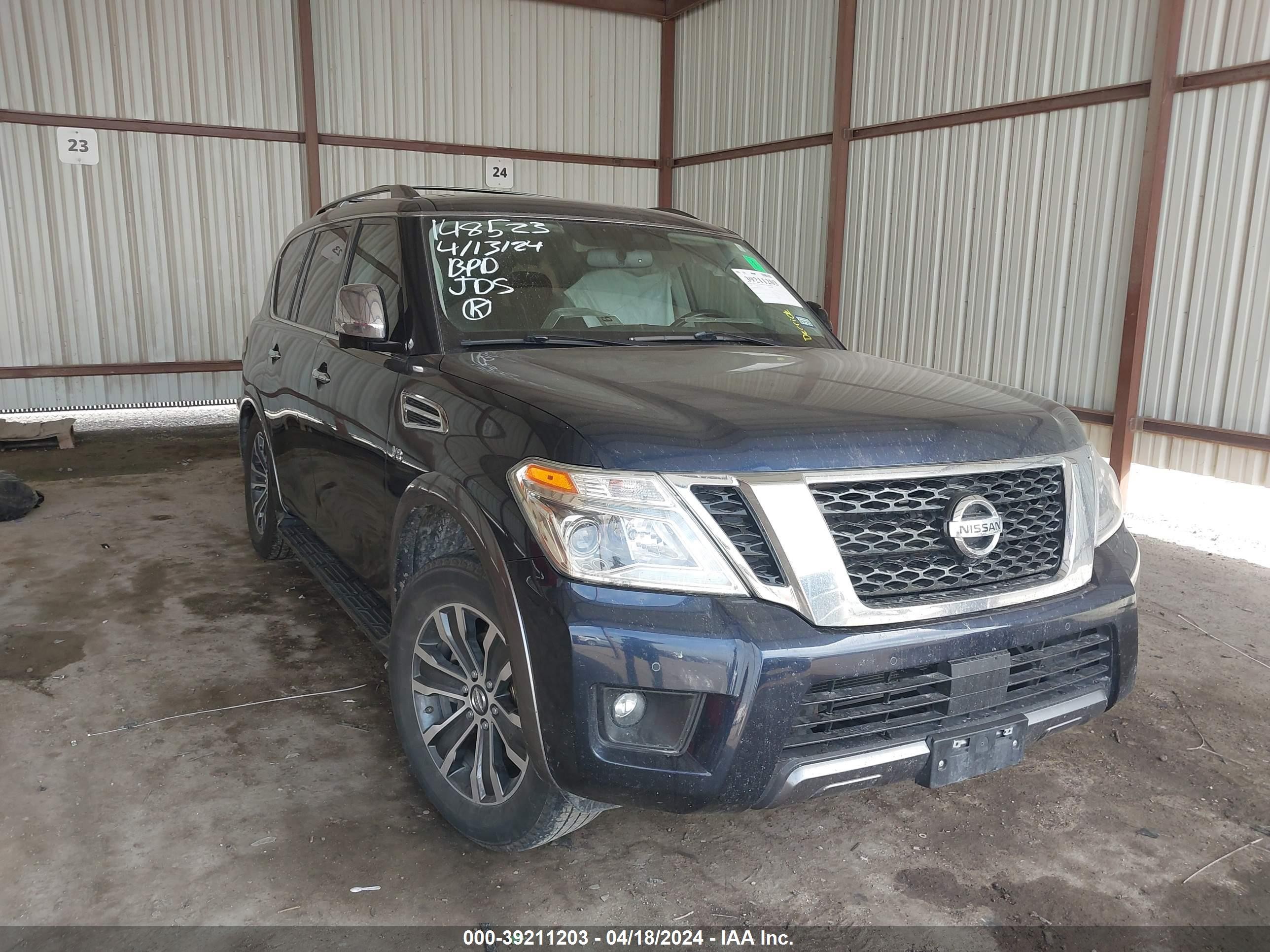 NISSAN ARMADA 2020 jn8ay2nd3l9105429