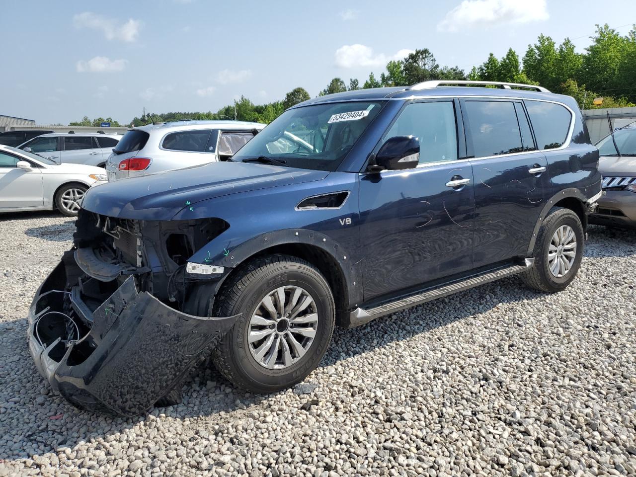 NISSAN ARMADA 2018 jn8ay2nd4j9053709