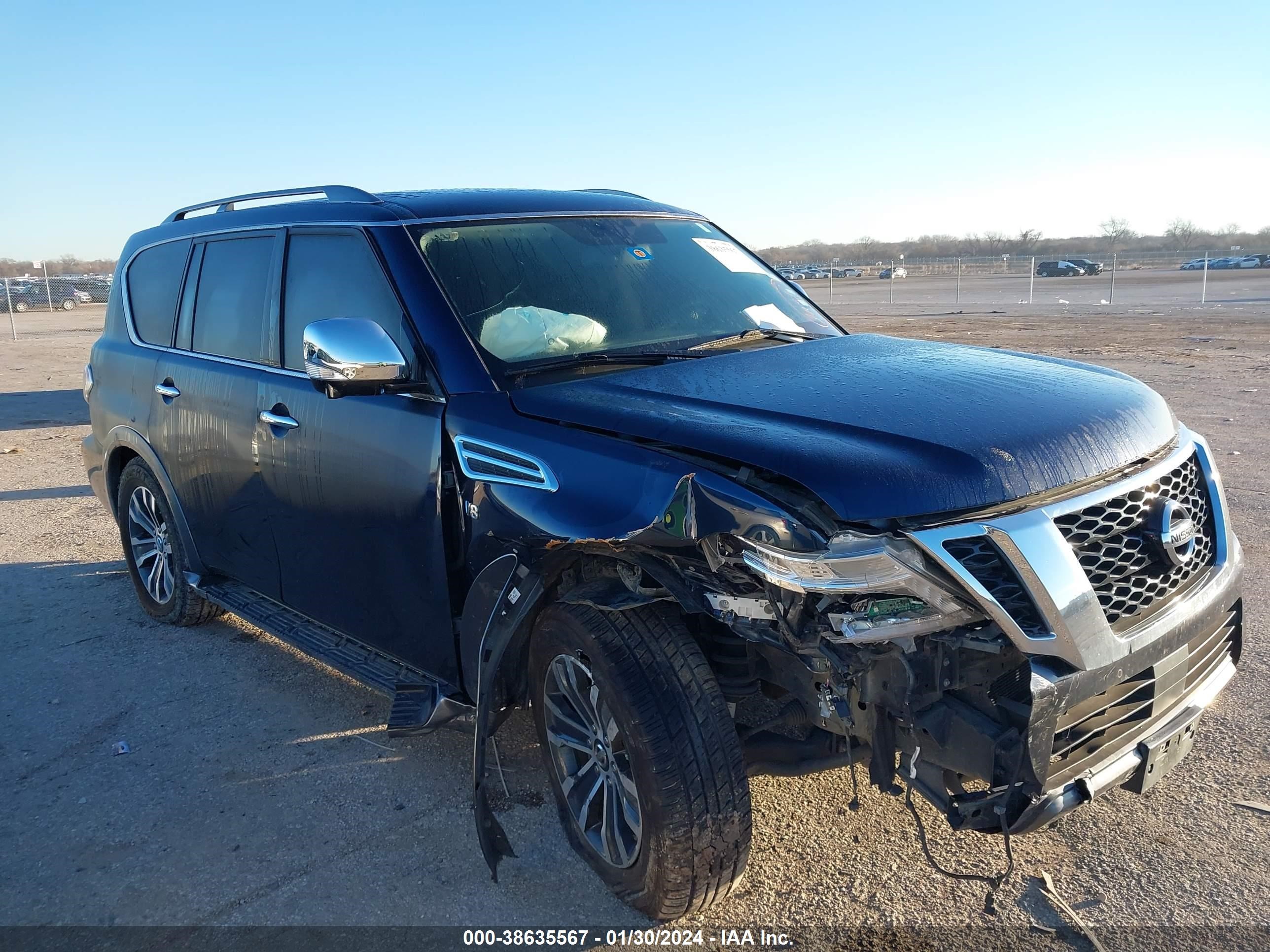 NISSAN ARMADA 2020 jn8ay2nd5l9105965