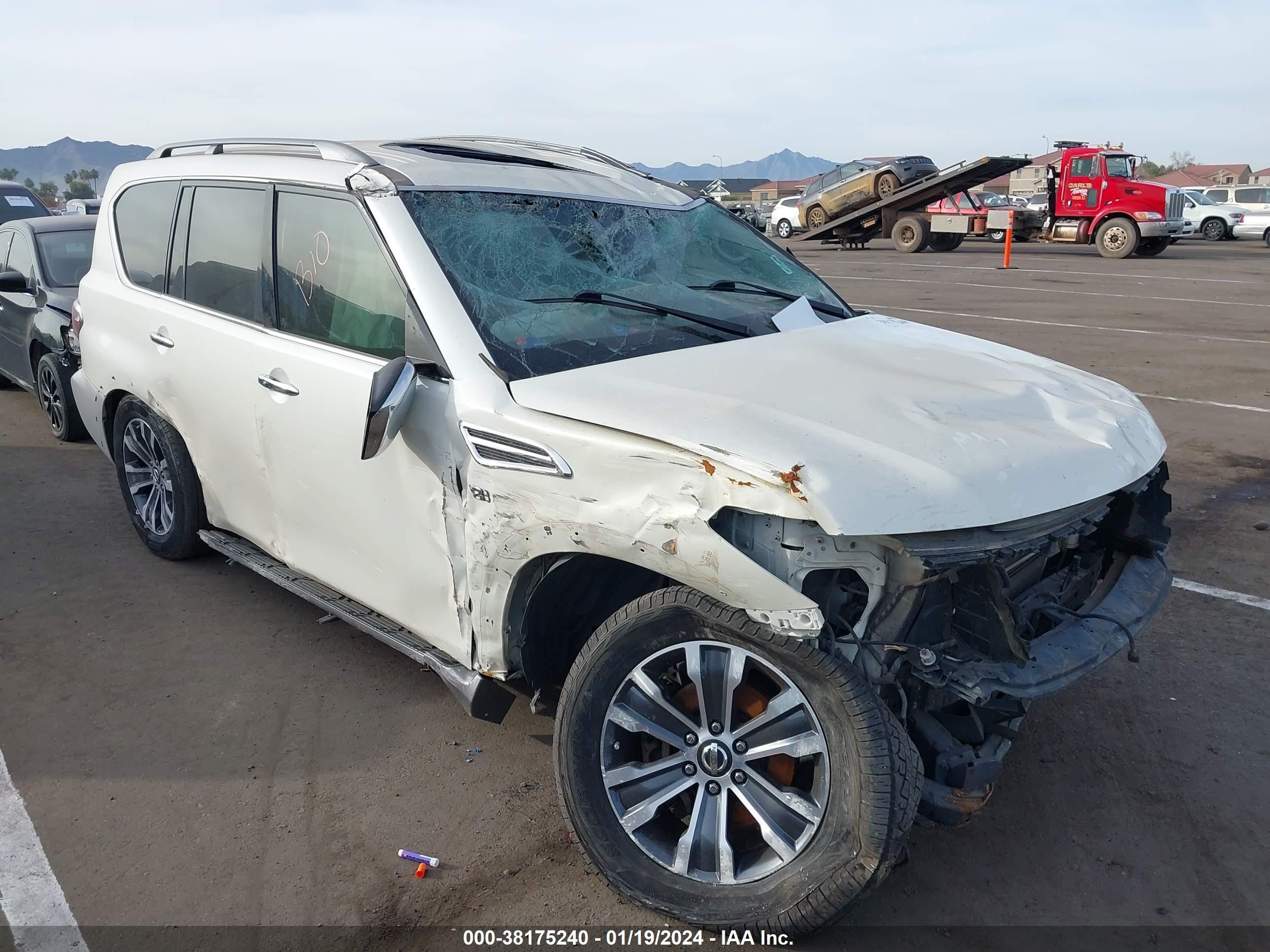 NISSAN ARMADA 2018 jn8ay2nd7jx003222