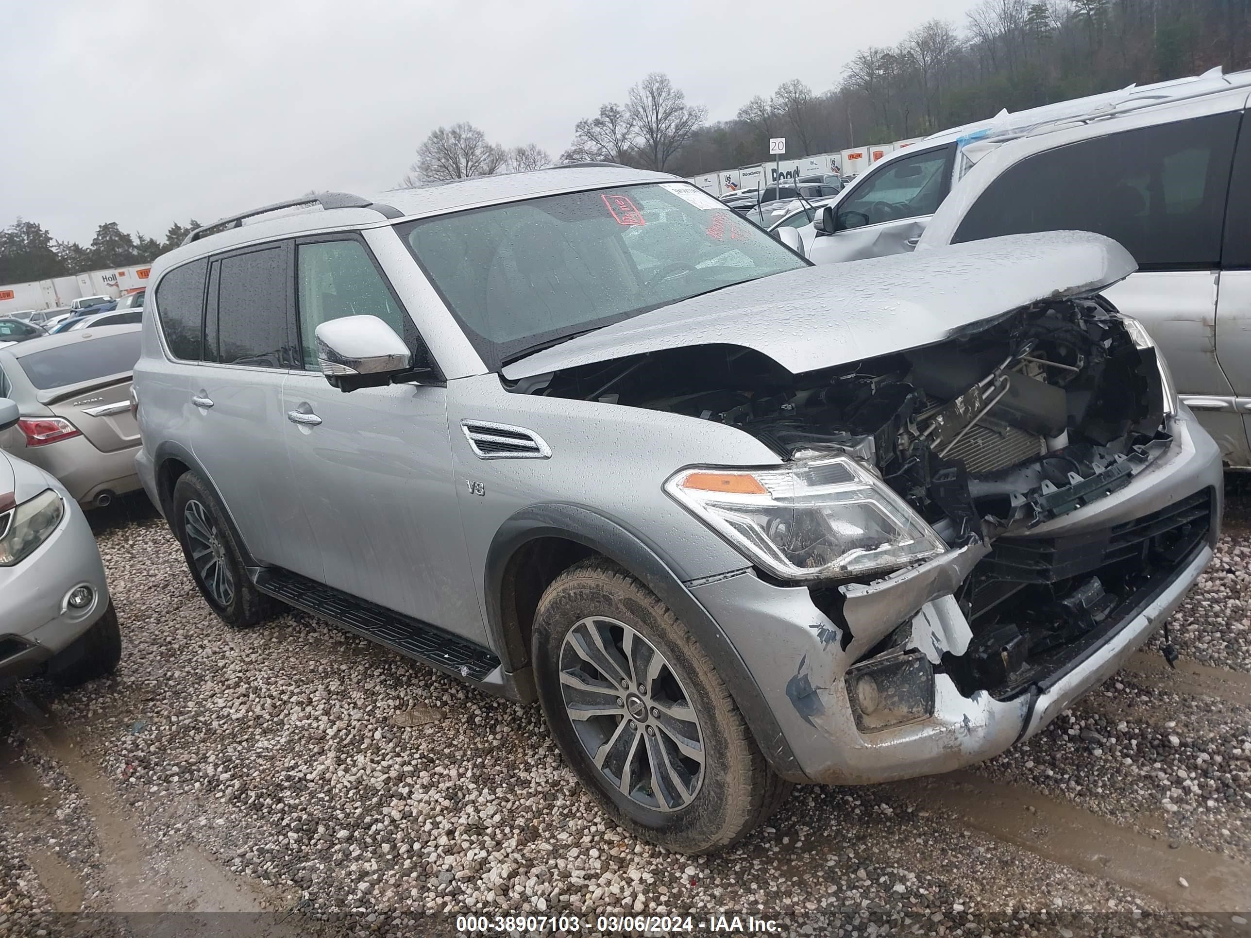 NISSAN ARMADA 2020 jn8ay2nd8l9109847