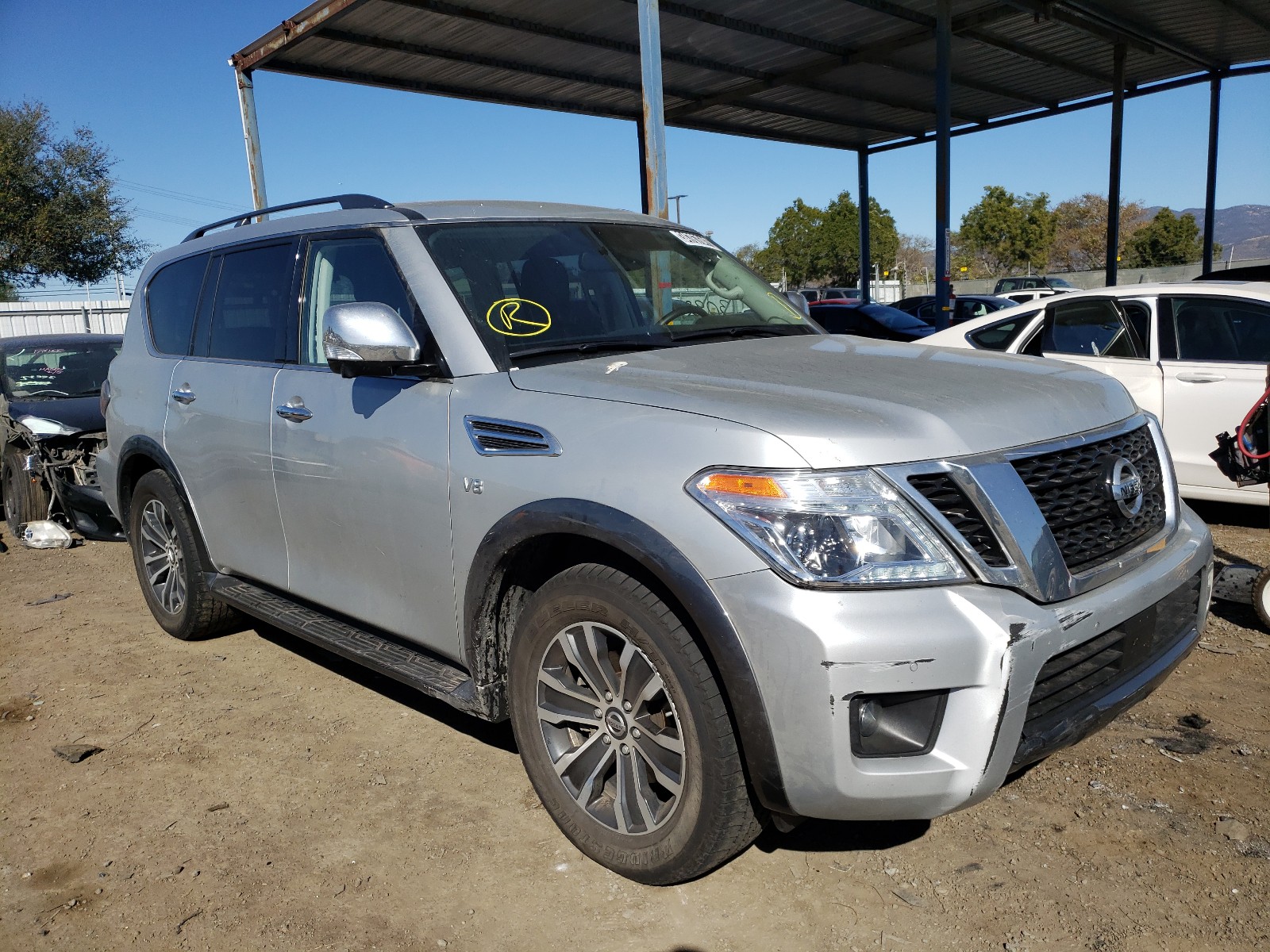 NISSAN ARMADA SV 2020 jn8ay2nd9l9107587