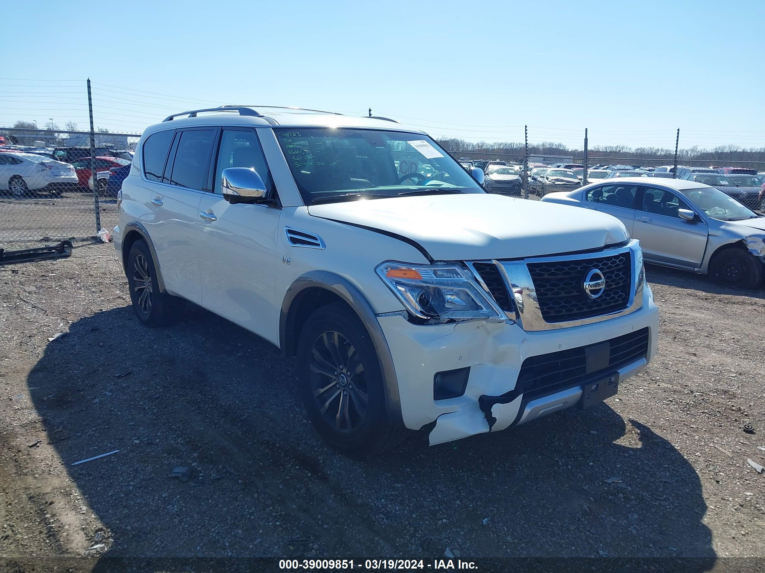 NISSAN ARMADA 2017 jn8ay2ne3h9704850