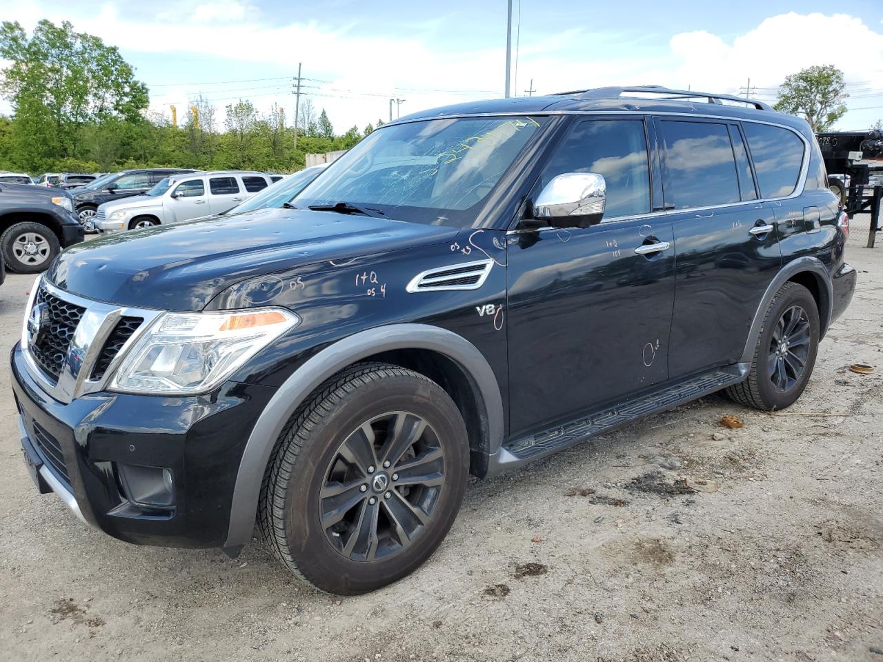 NISSAN ARMADA 2018 jn8ay2ne8j9735047