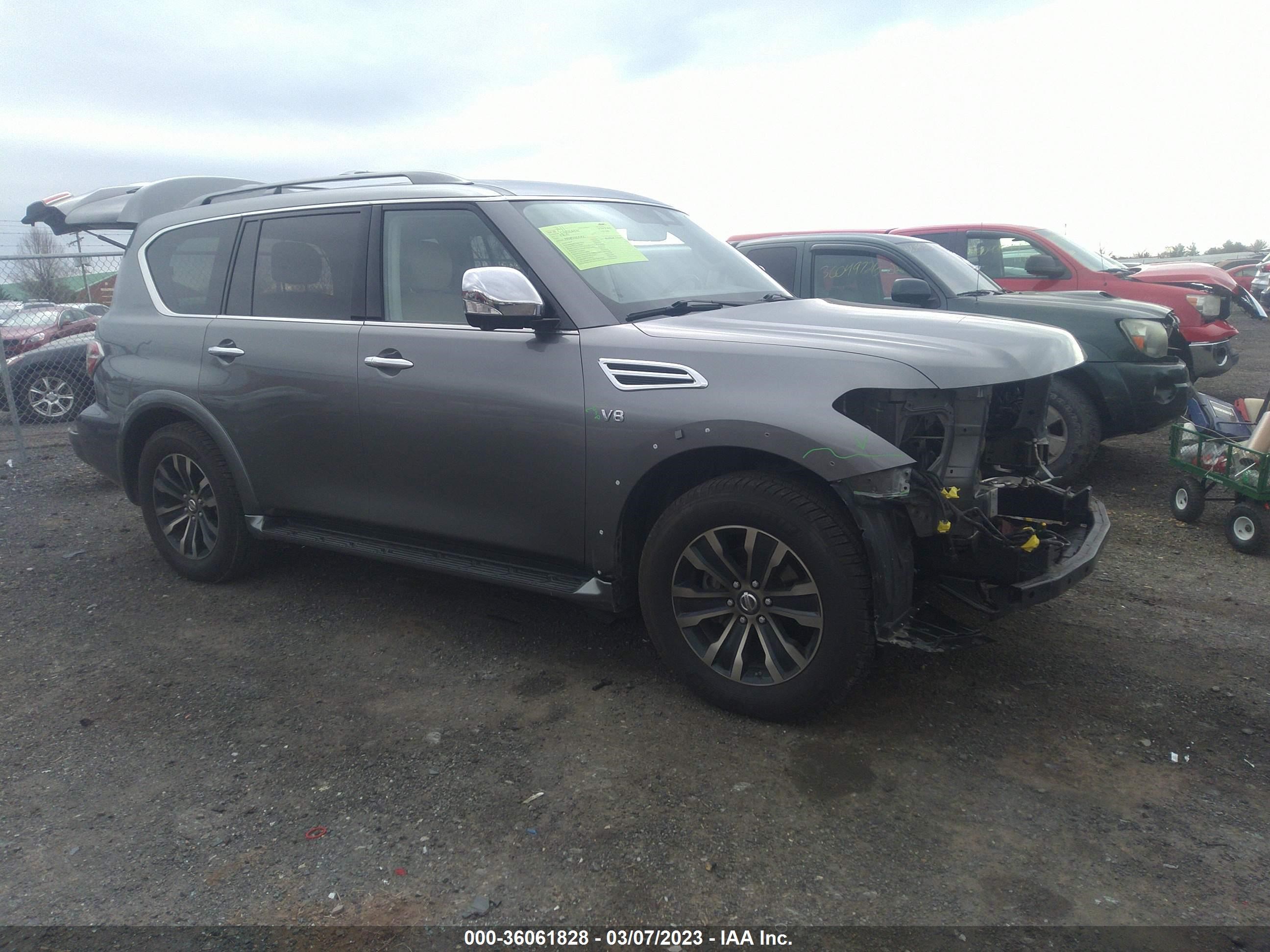 NISSAN ARMADA 2018 jn8ay2nexj9731596