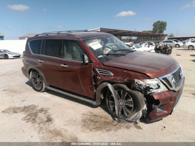 NISSAN ARMADA 2018 jn8ay2nf0j9330485