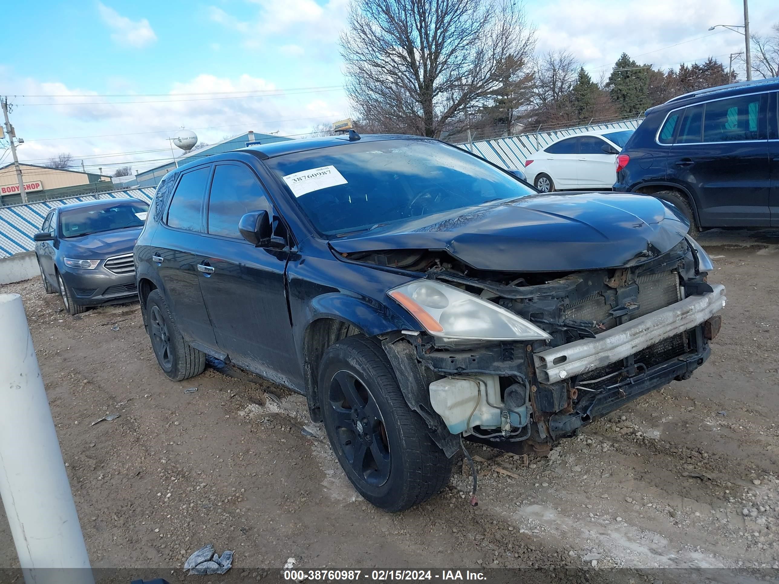 NISSAN MURANO 2005 jn8az08t05w307301