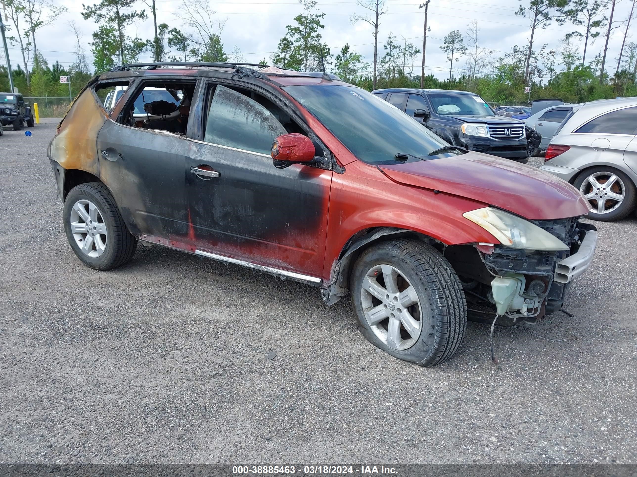 NISSAN MURANO 2006 jn8az08t06w423065