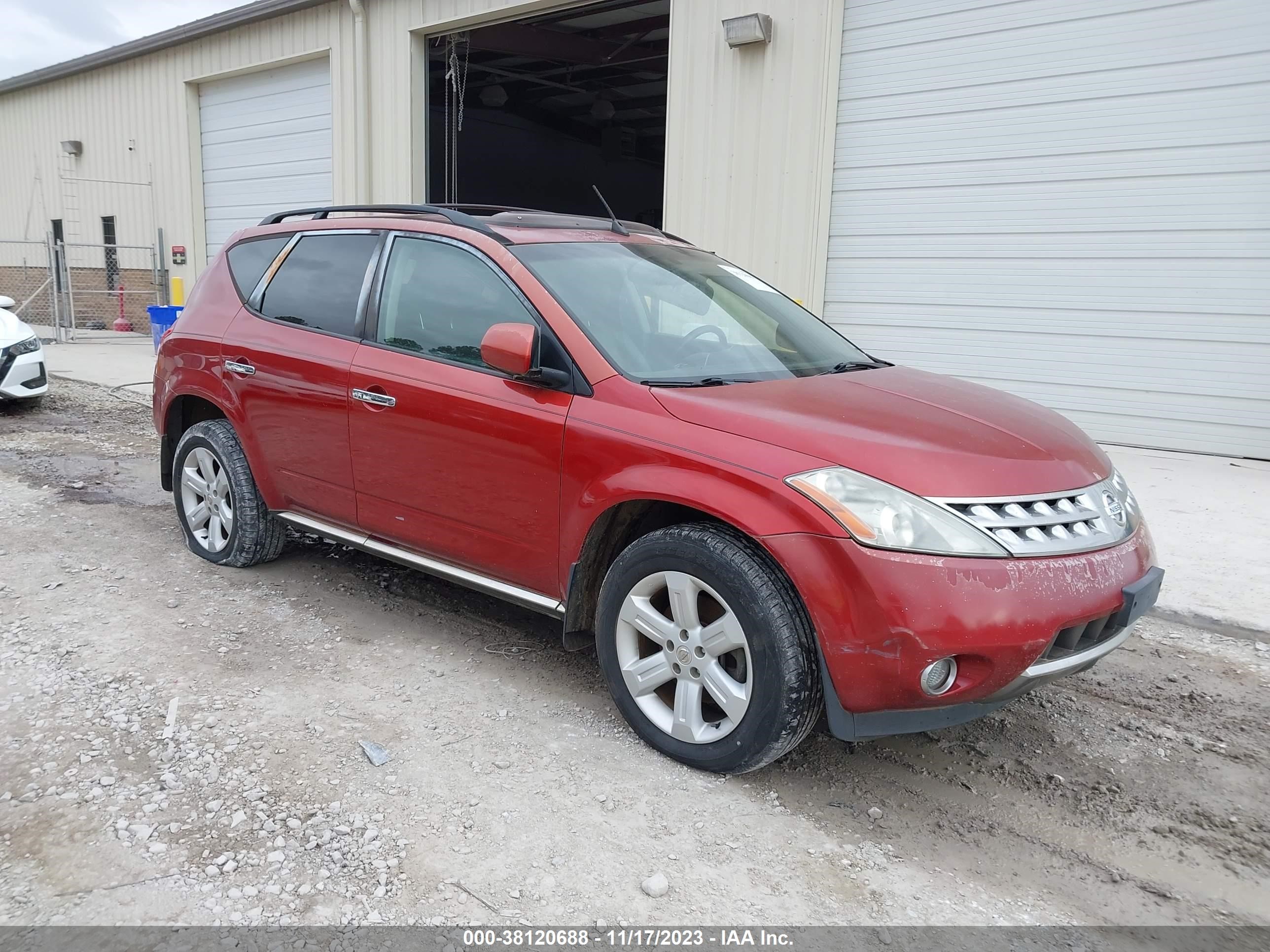 NISSAN MURANO 2006 jn8az08t06w423860