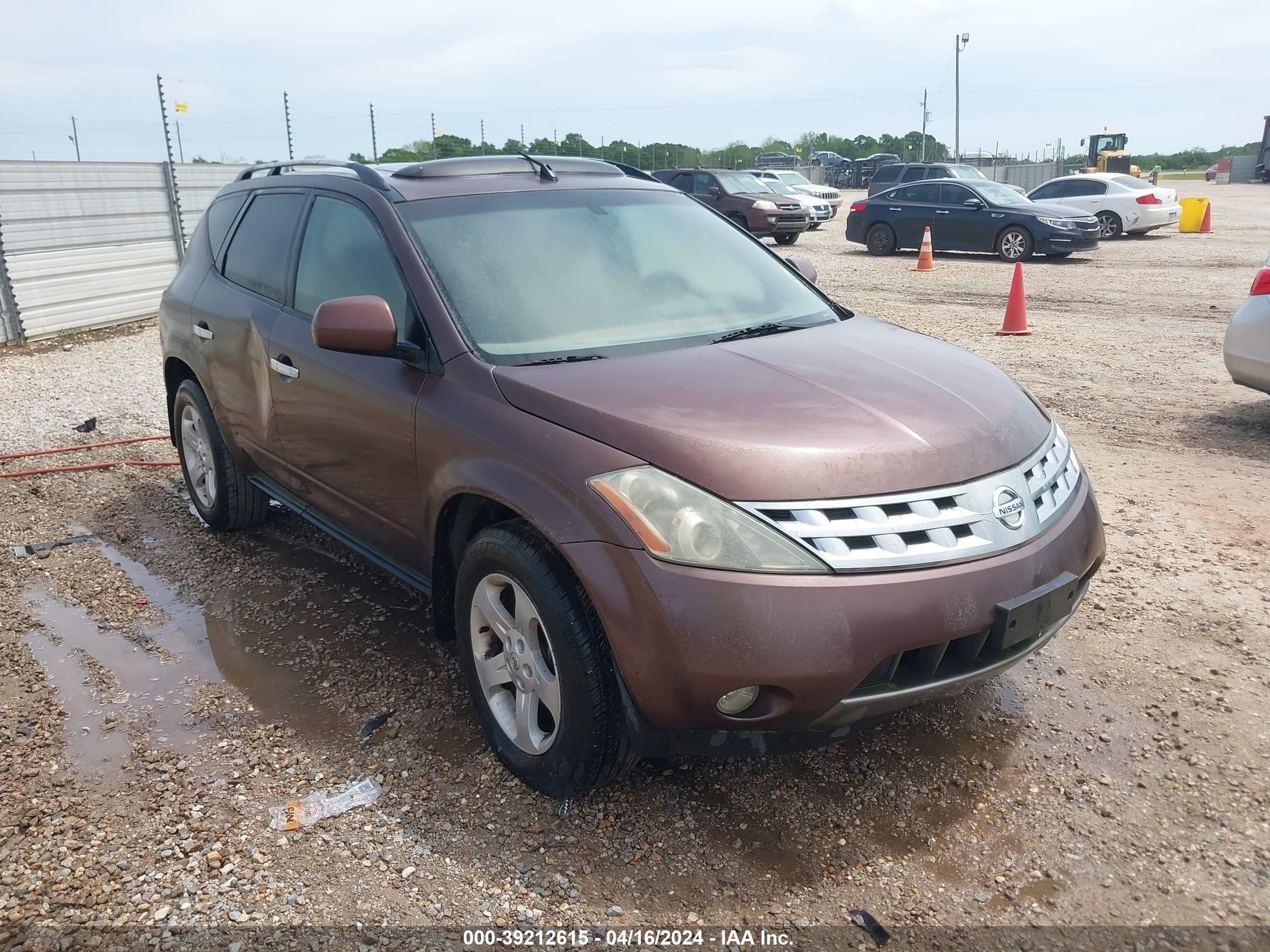 NISSAN MURANO 2003 jn8az08t13w106150