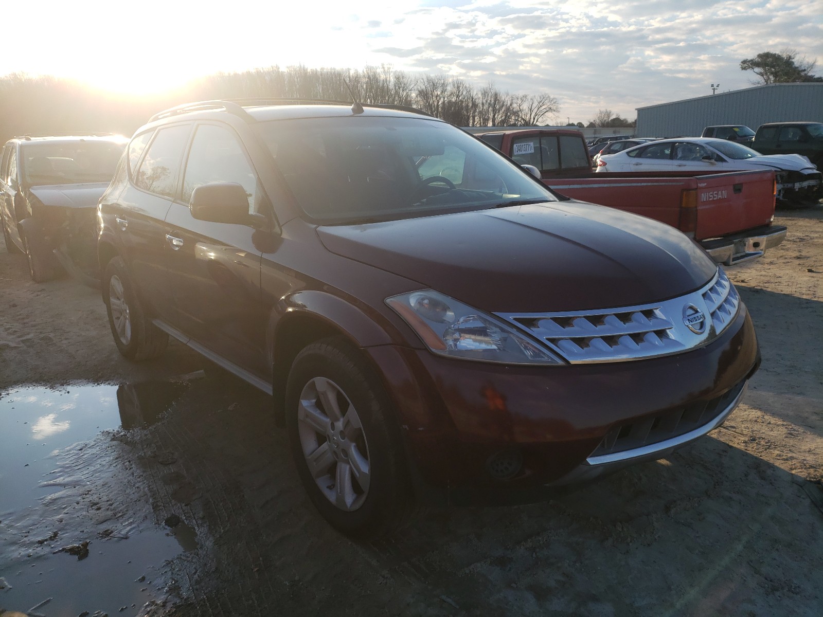 NISSAN MURANO SL 2007 jn8az08t17w508384