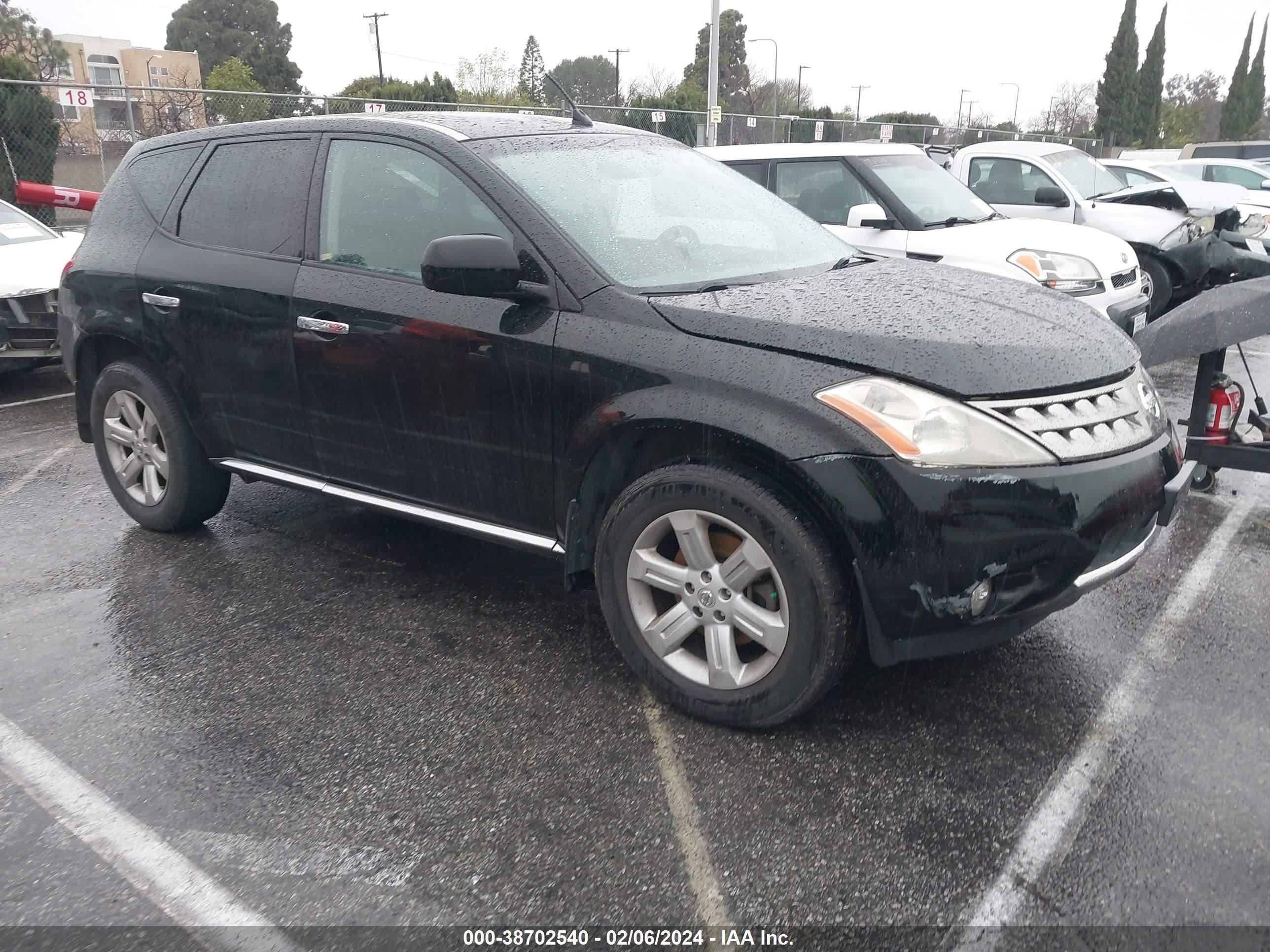 NISSAN MURANO 2006 jn8az08t26w427554