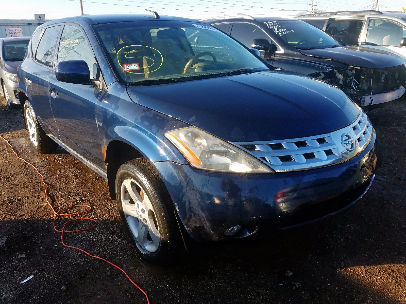 NISSAN MURANO SL 2004 jn8az08t34w202587