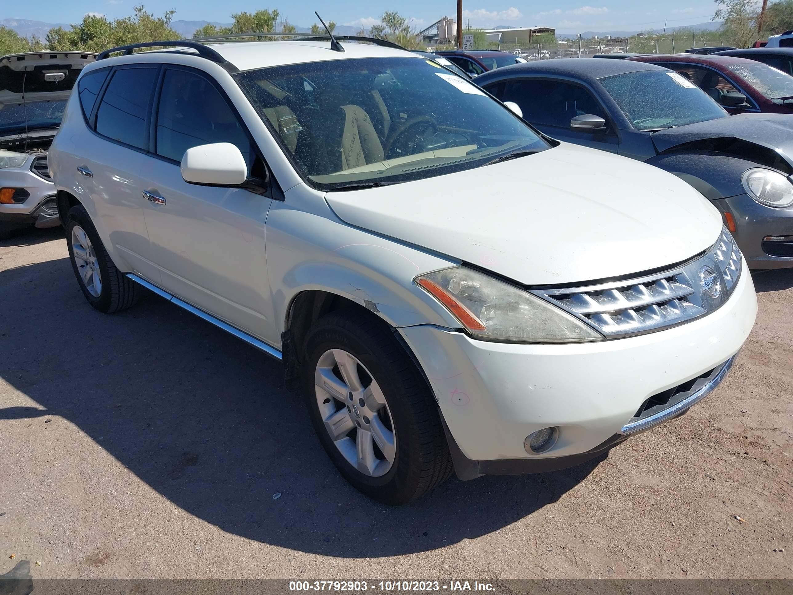 NISSAN MURANO 2006 jn8az08t36w413792