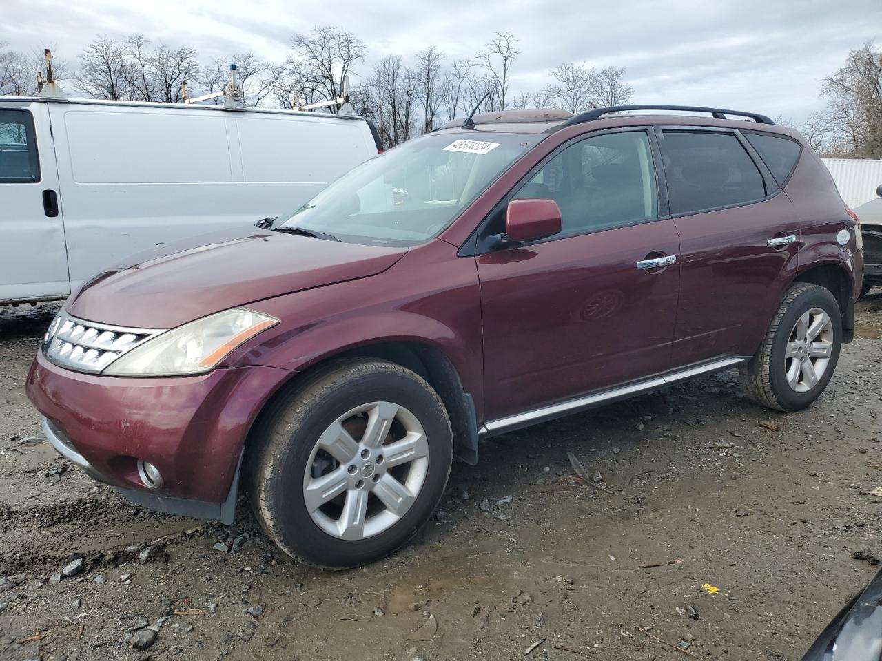 NISSAN MURANO 2007 jn8az08t37w506054