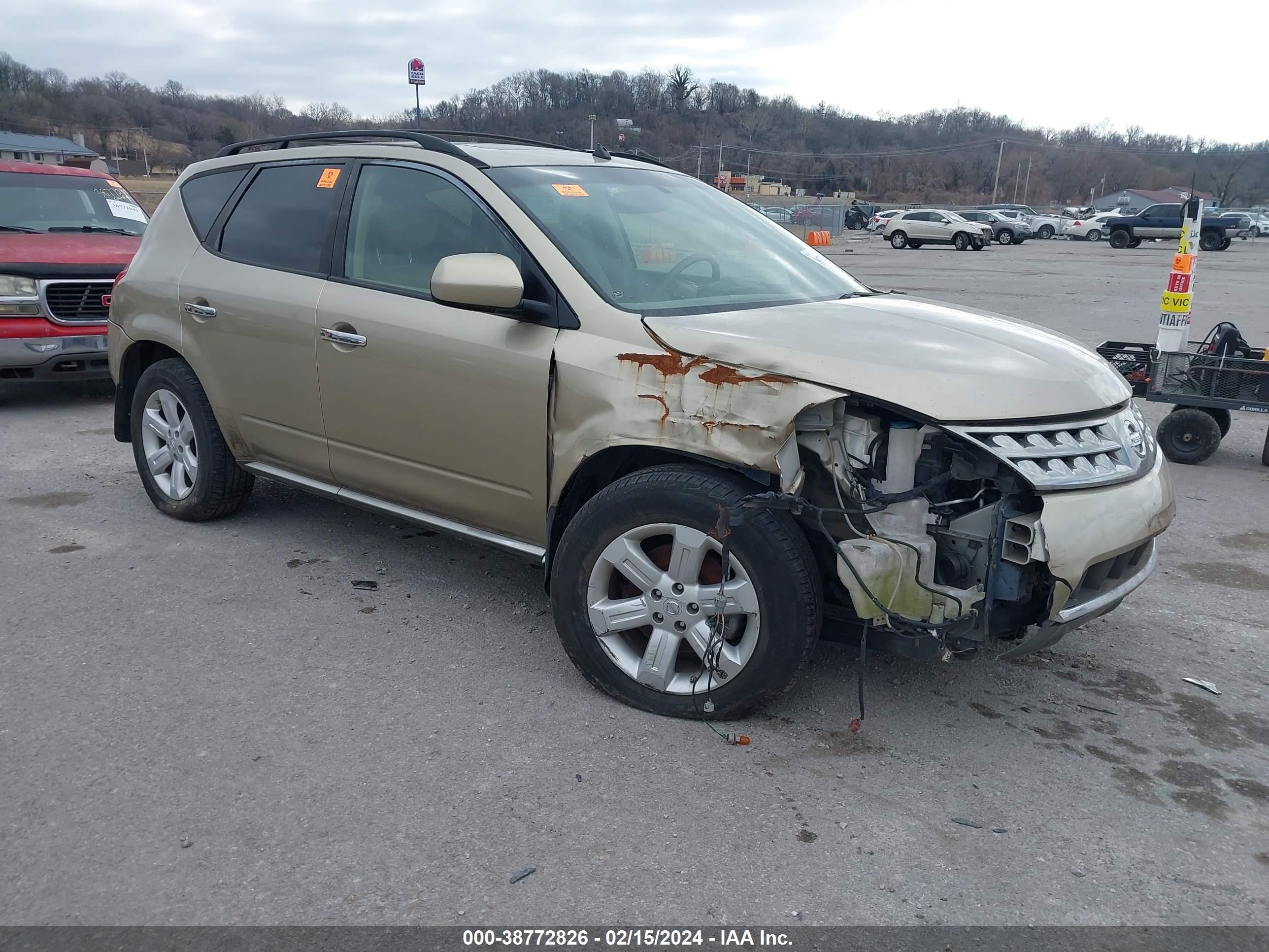 NISSAN MURANO 2007 jn8az08t37w513733