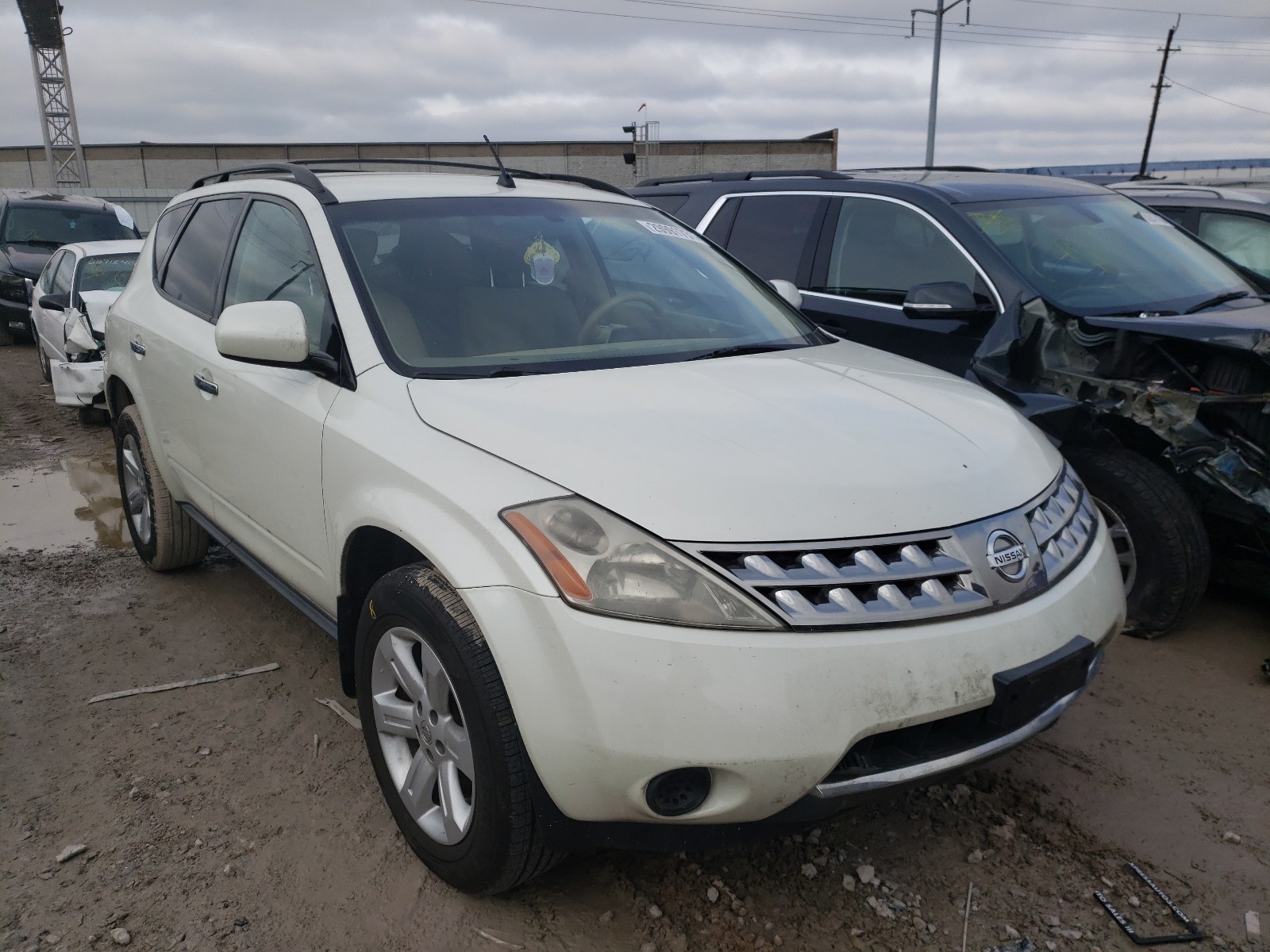 NISSAN MURANO SL 2007 jn8az08t47w511358