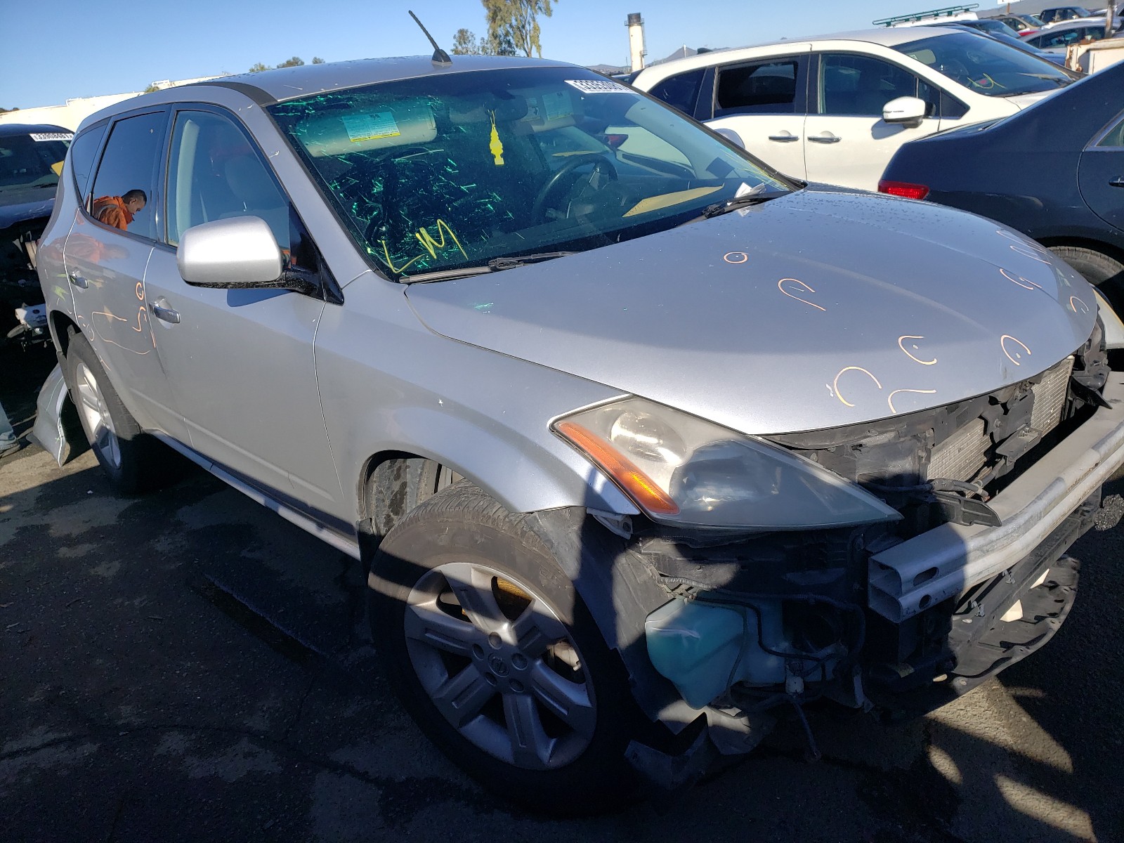 NISSAN MURANO SL 2007 jn8az08t47w516754