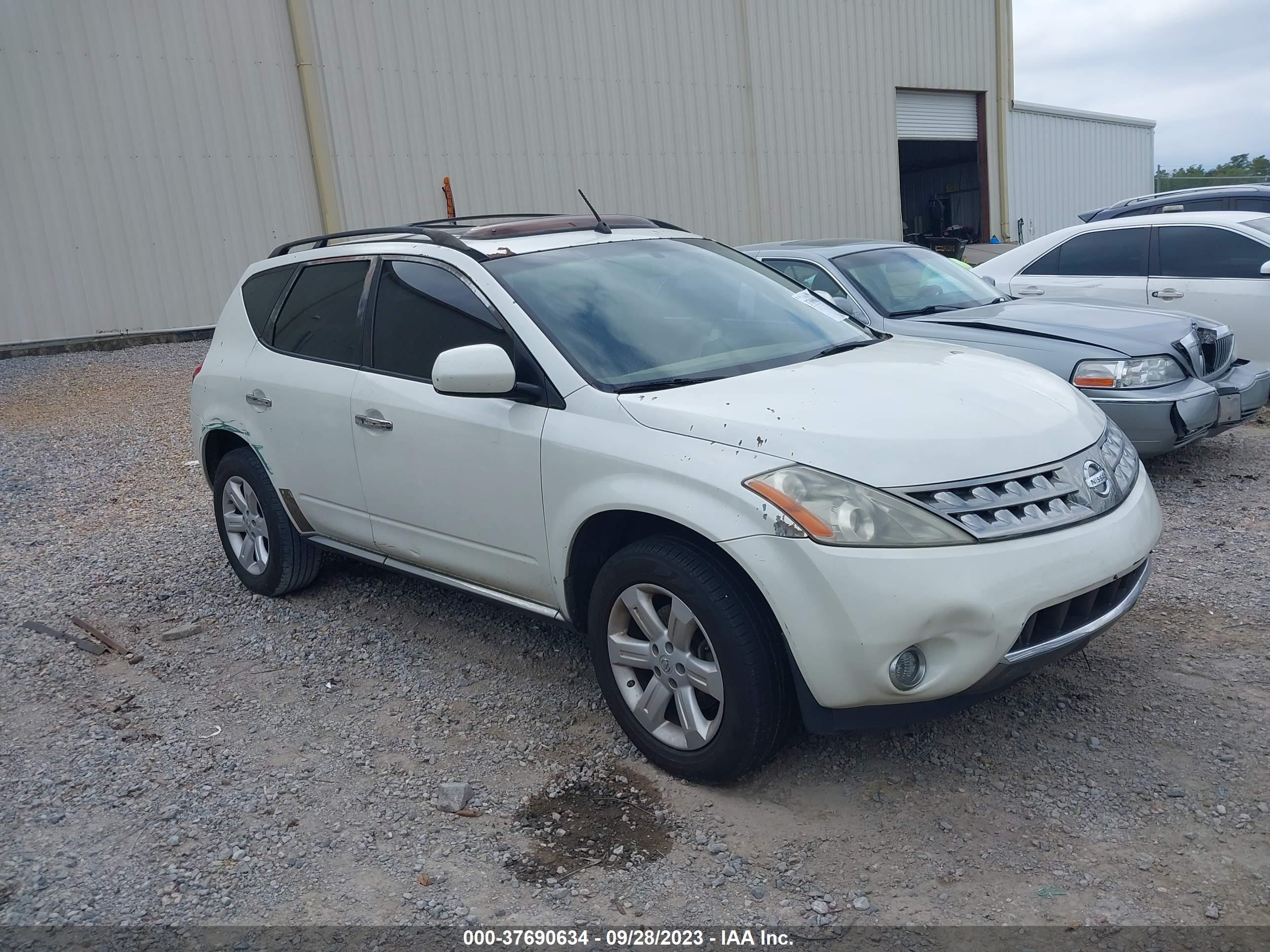 NISSAN MURANO 2007 jn8az08t47w518519