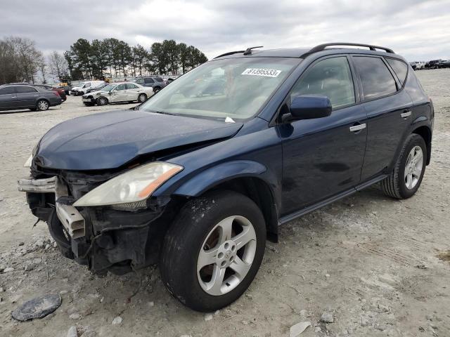 NISSAN MURANO 2004 jn8az08t54w209458