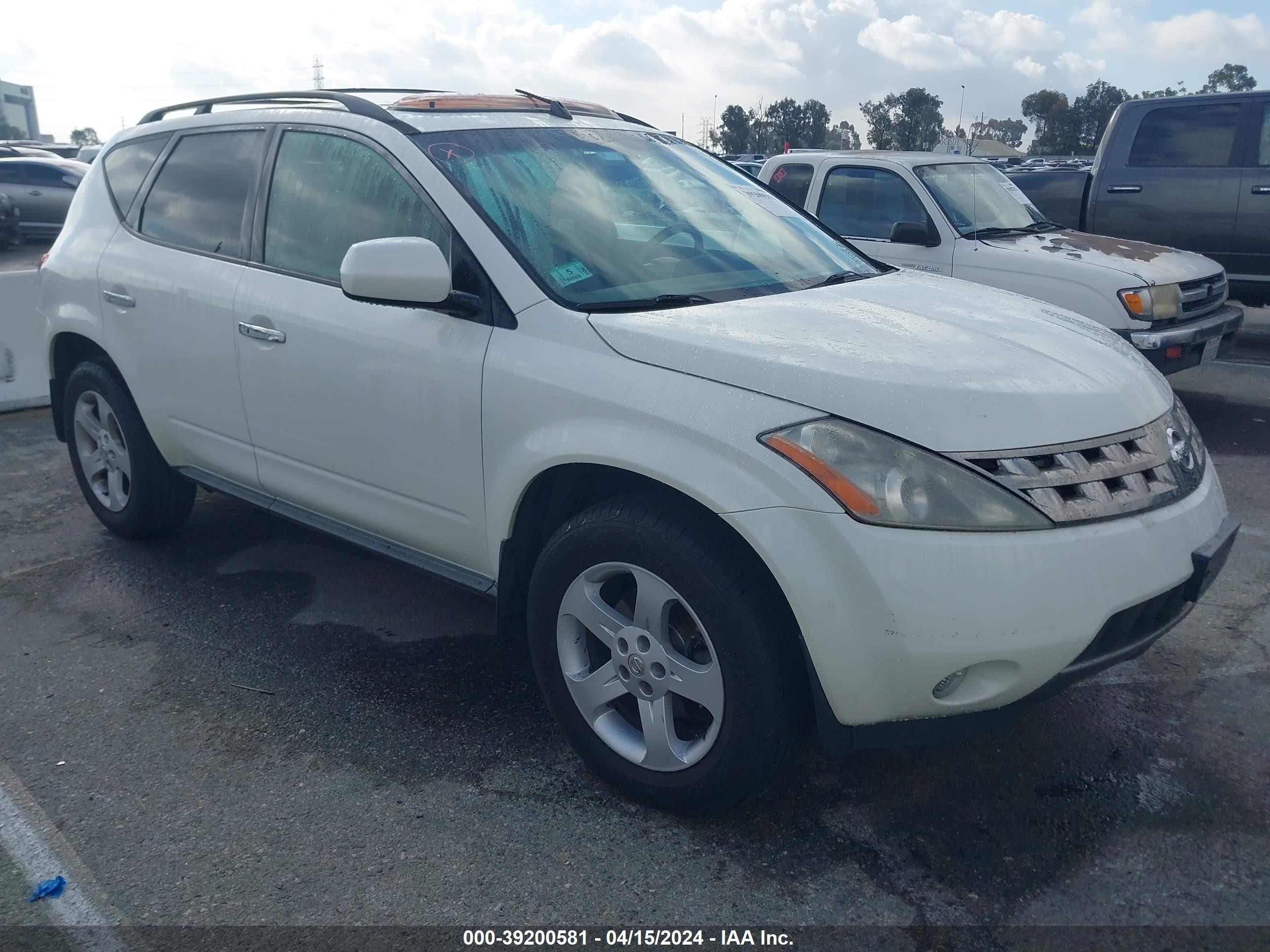 NISSAN MURANO 2005 jn8az08t55w329021