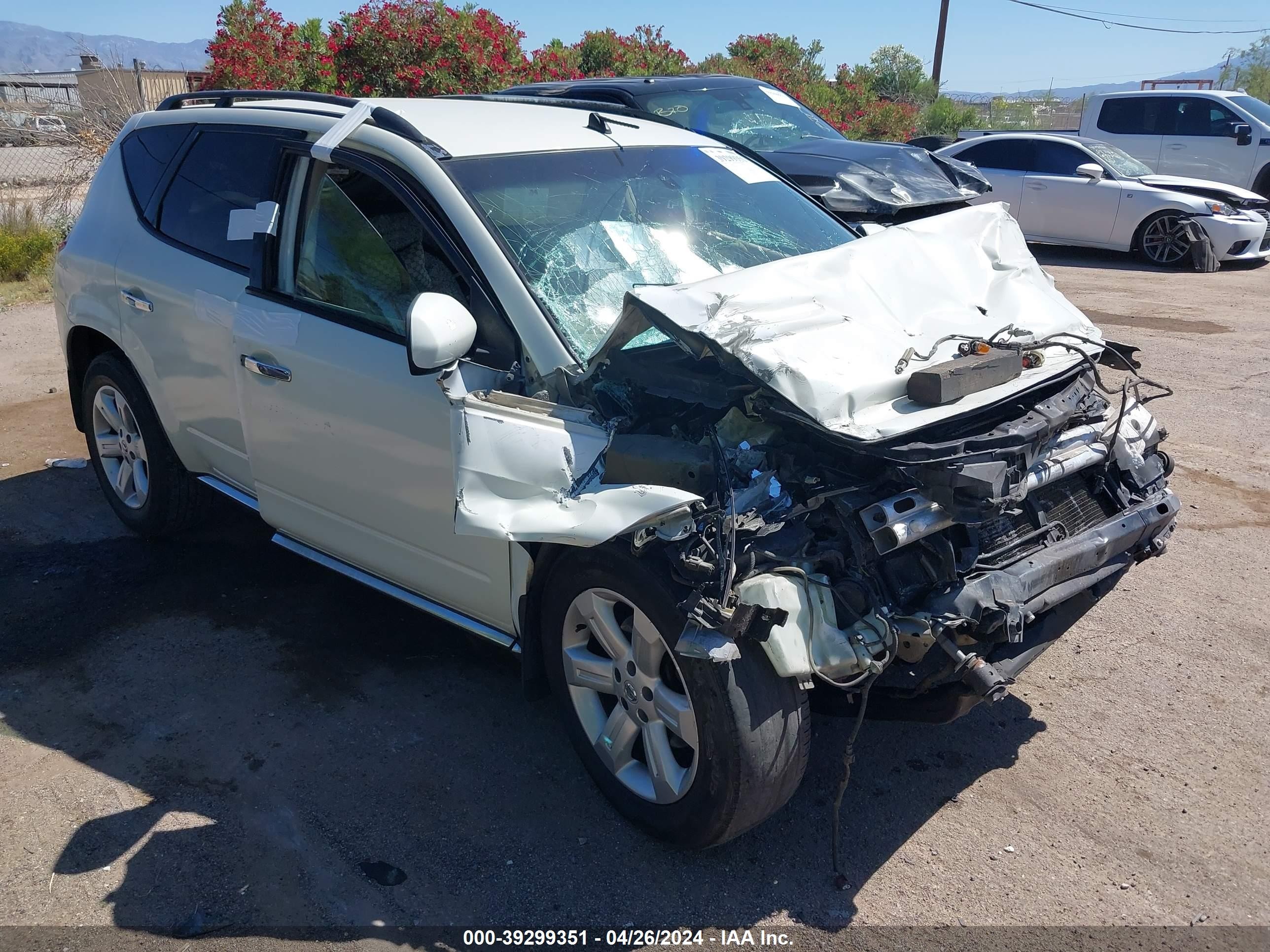 NISSAN MURANO 2006 jn8az08t56w417875