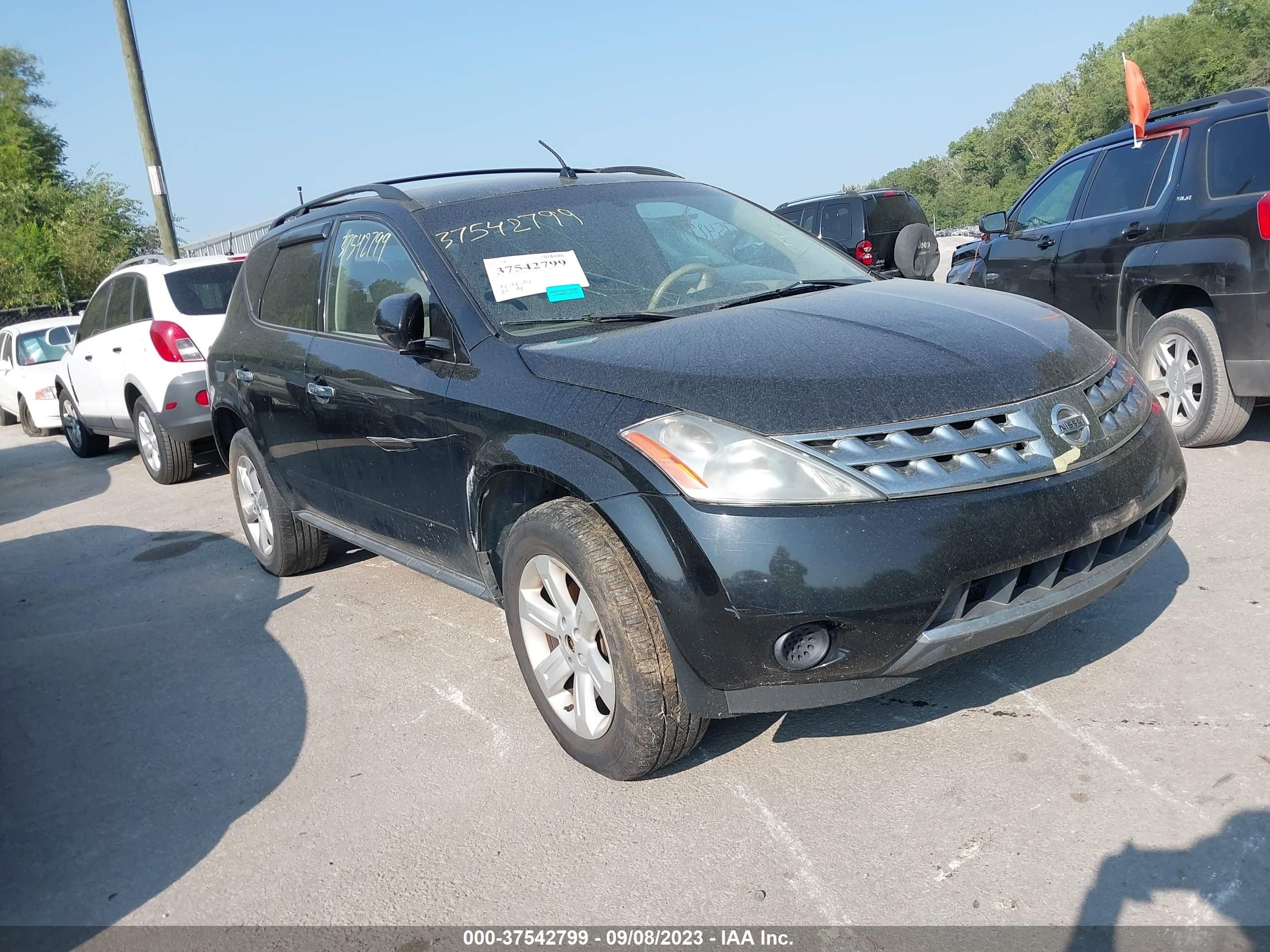 NISSAN MURANO 2007 jn8az08t57w508355