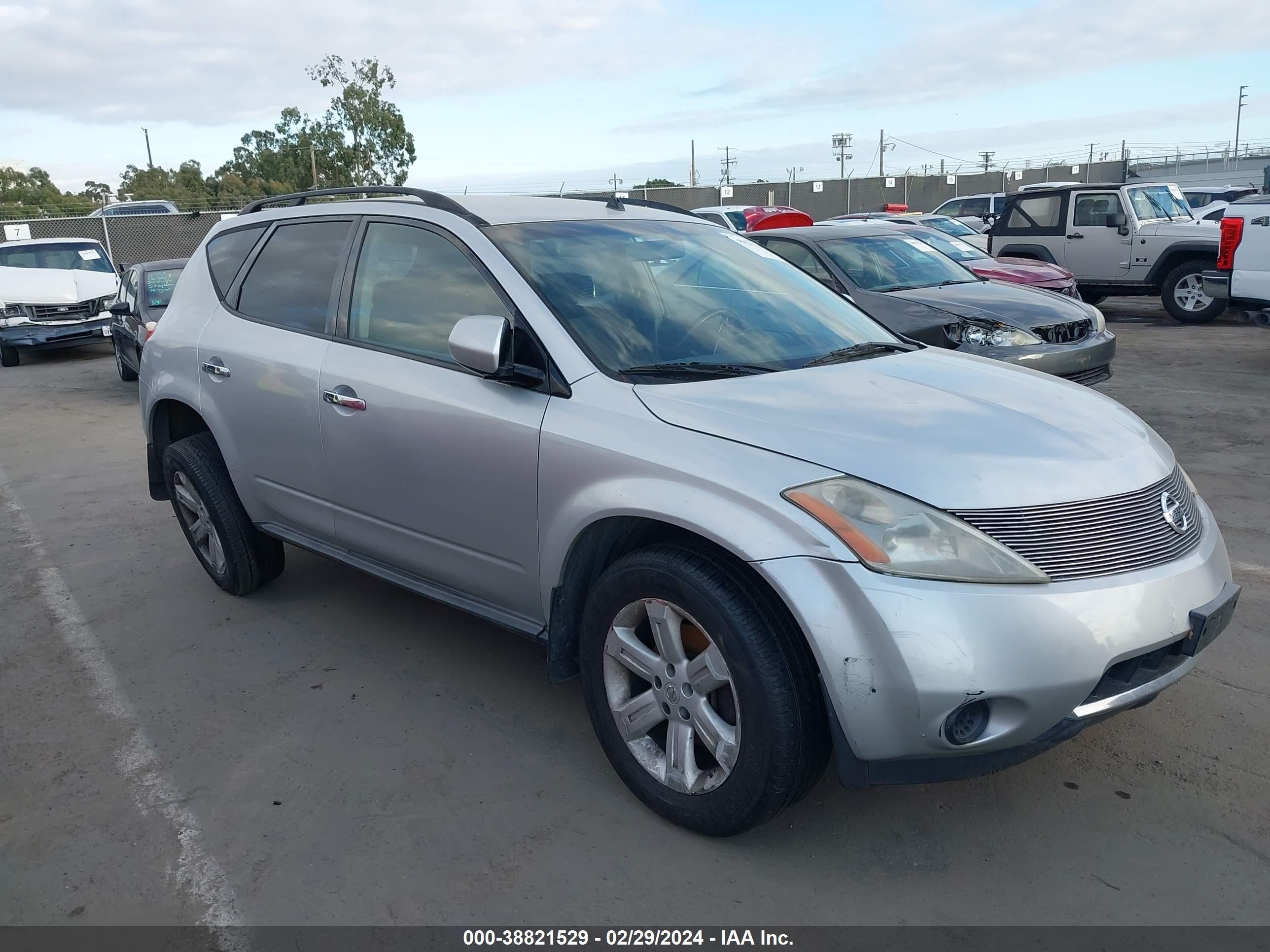 NISSAN MURANO 2007 jn8az08t57w523714