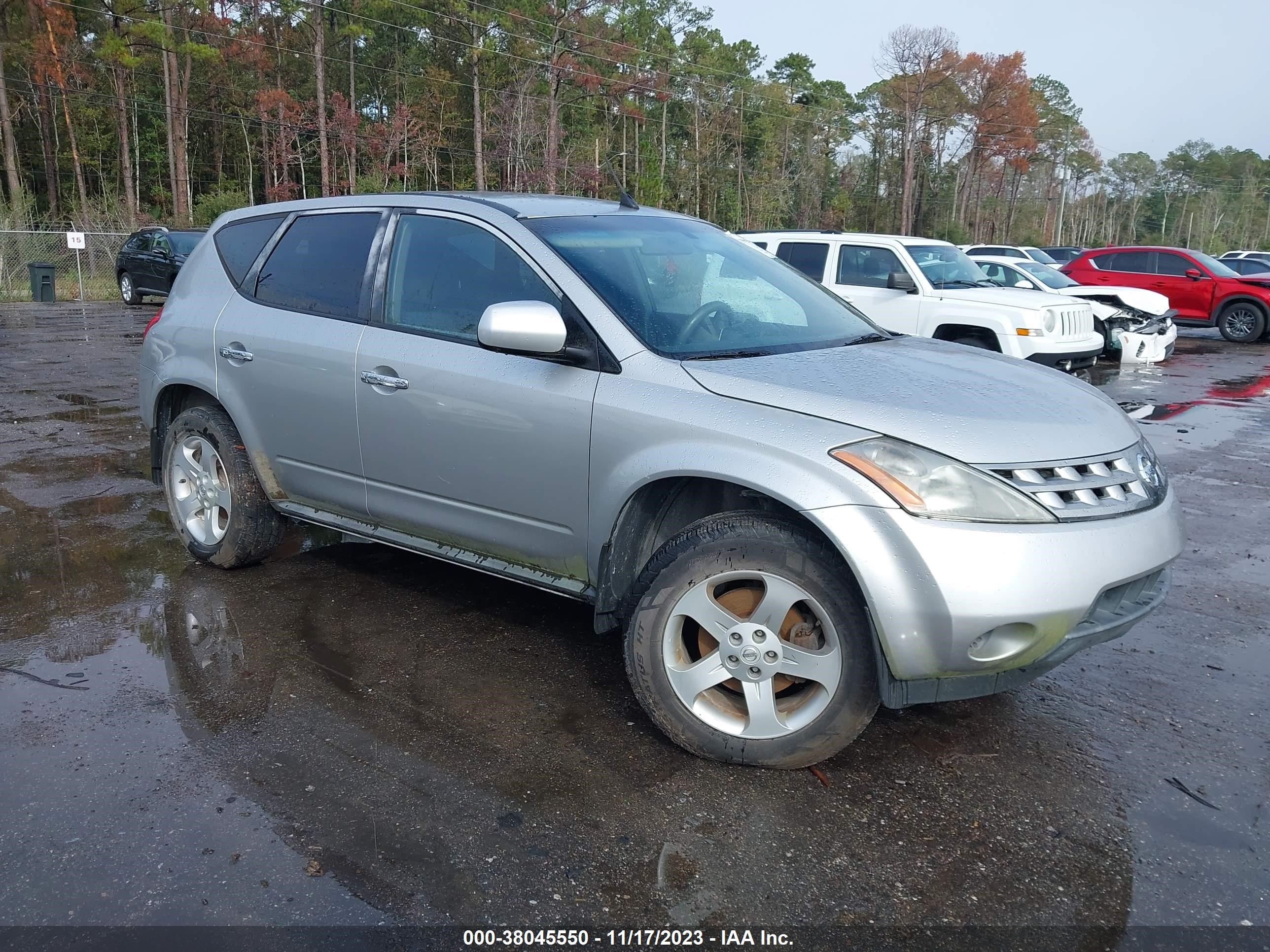 NISSAN MURANO 2005 jn8az08t65w330176