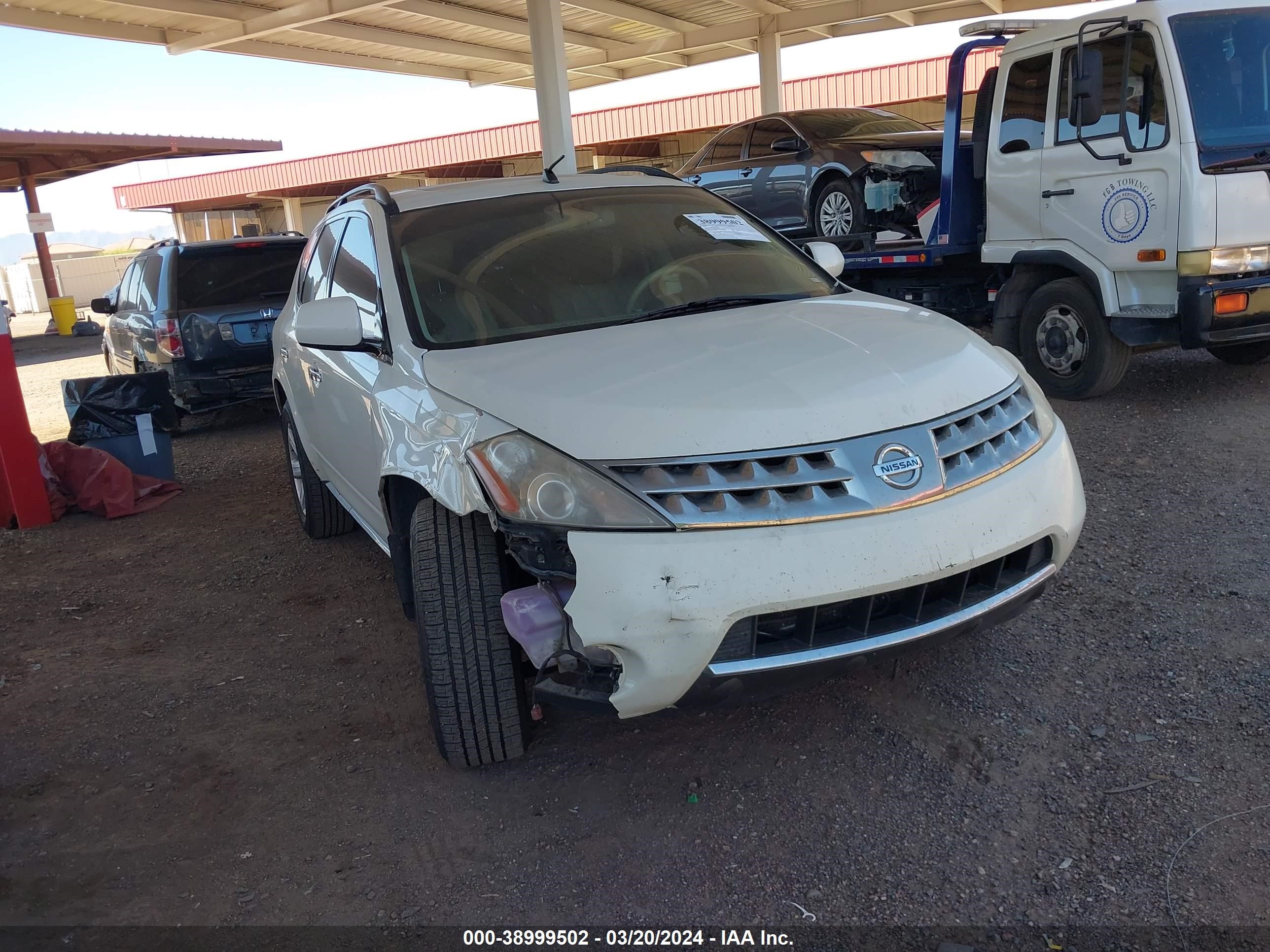 NISSAN MURANO 2006 jn8az08t66w423054