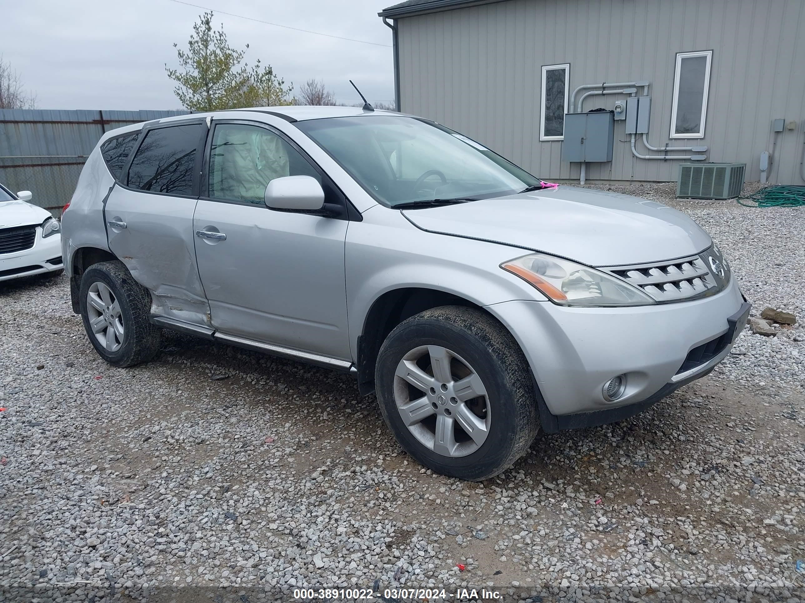 NISSAN MURANO 2007 jn8az08t67w512351